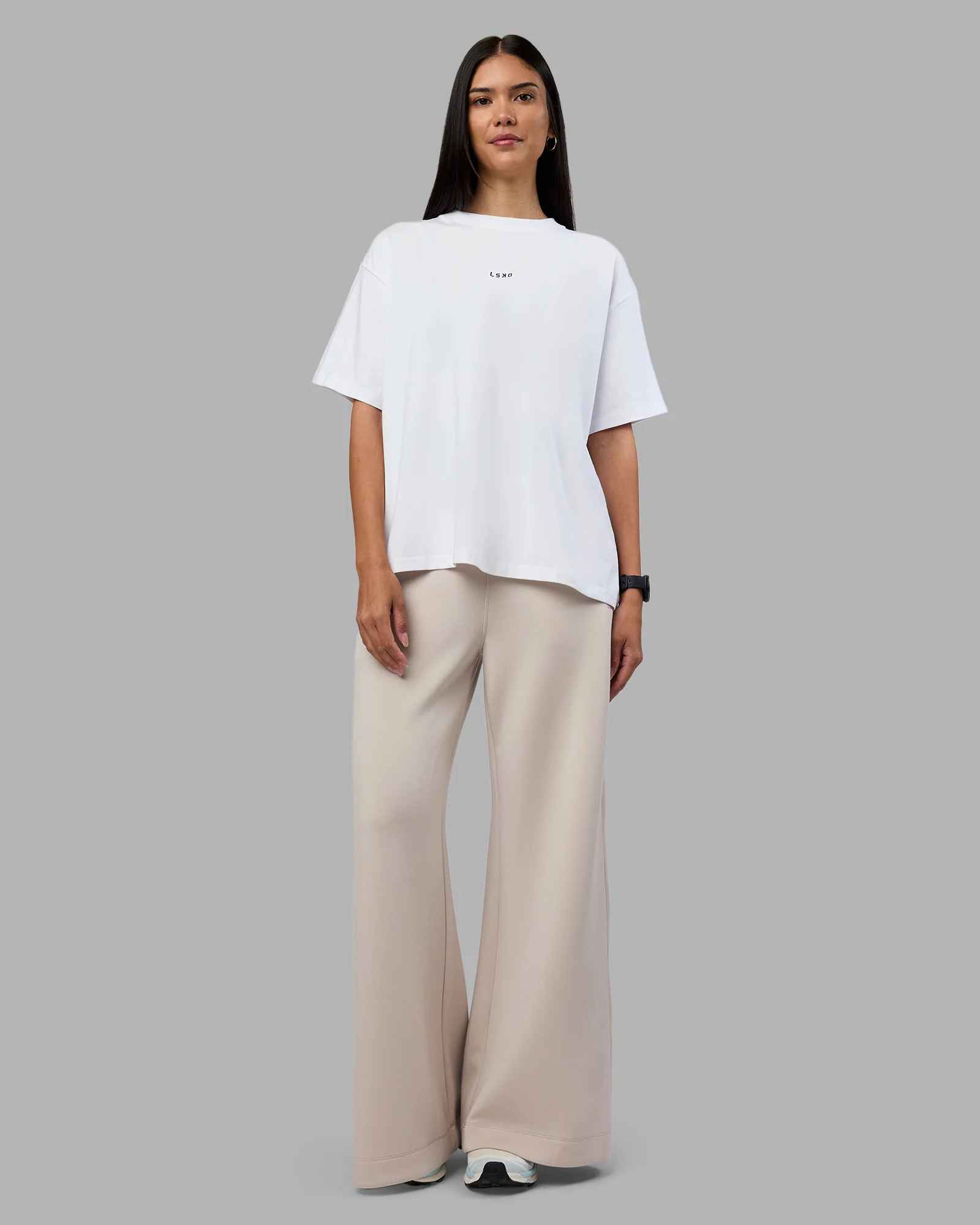 Go-To Heavyweight FLXCotton Oversized Tee - White