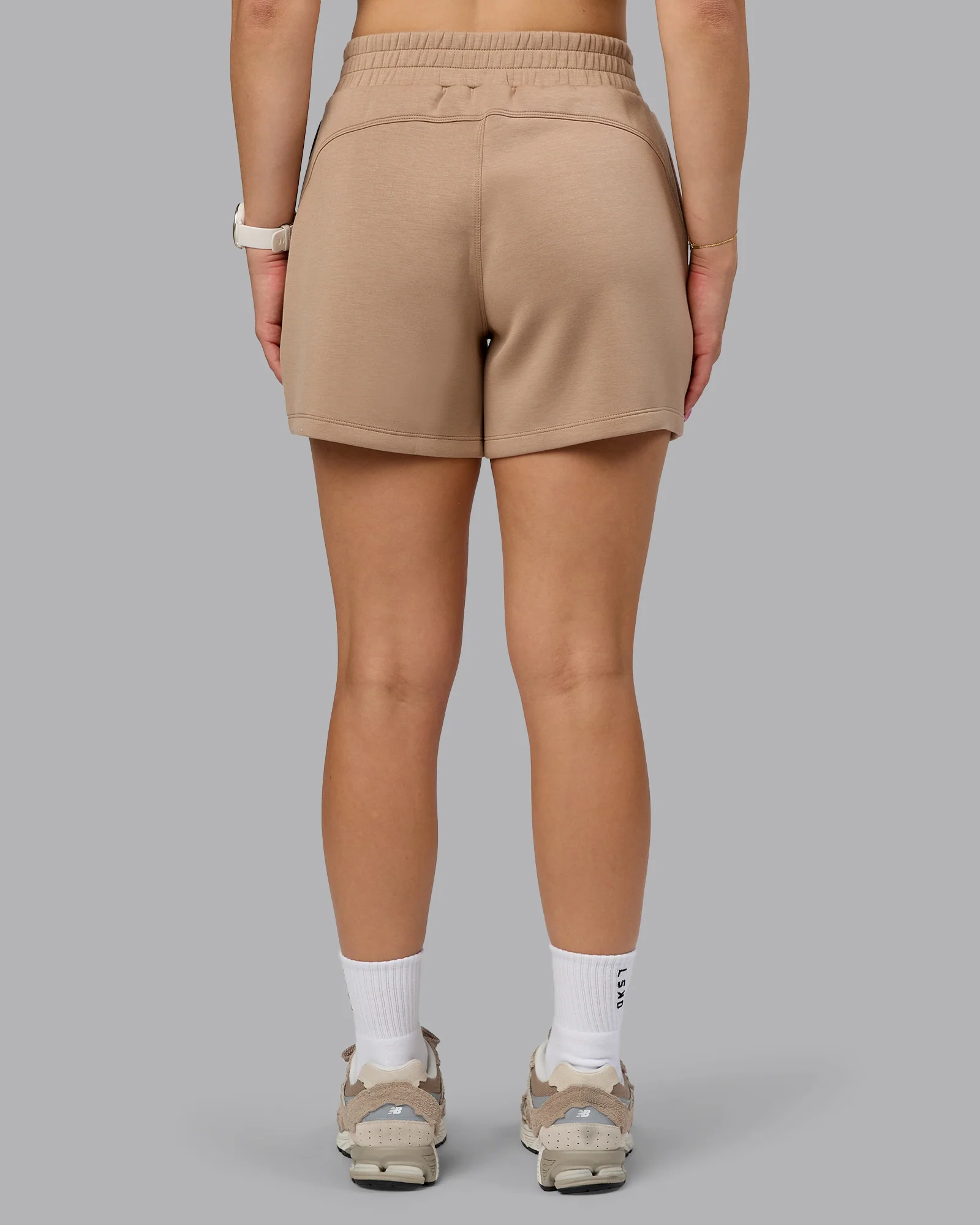 Elevate SoftTouch 4" Short - Light taupe