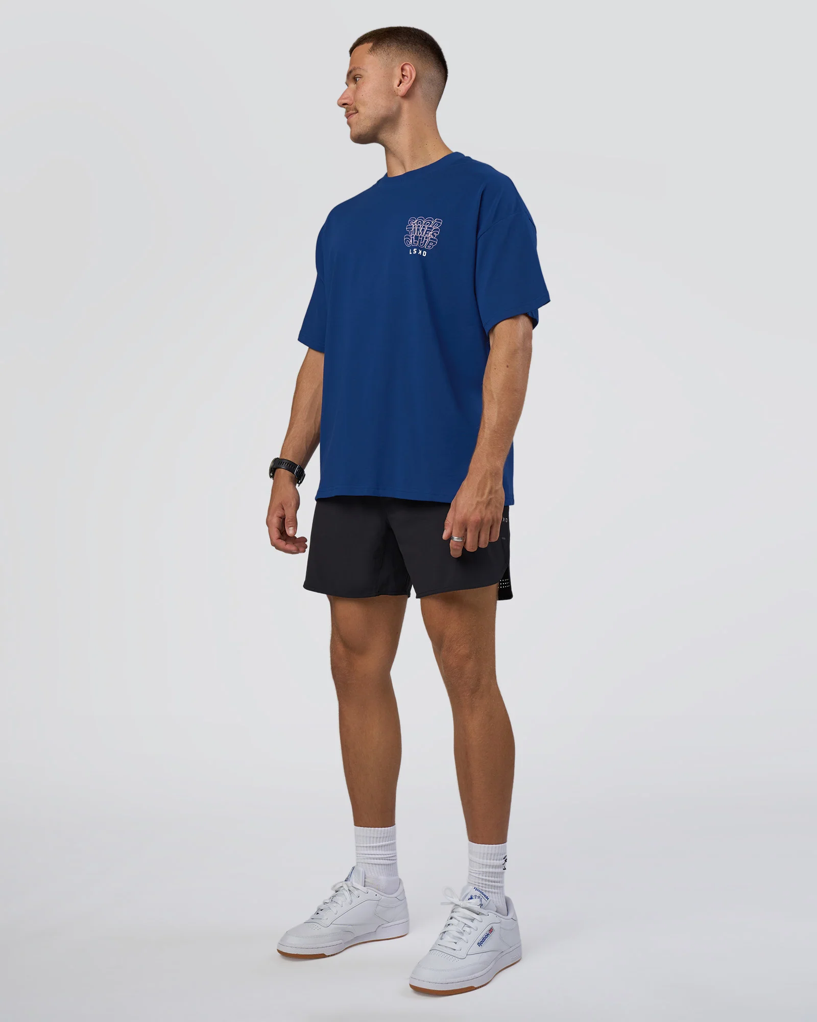 GTC Heavyweight Oversized Tee - Washed Midnight Blue-Marsh 10 GTC Heavyweight Oversized Tee - Washed Midnight Blue-Marsh