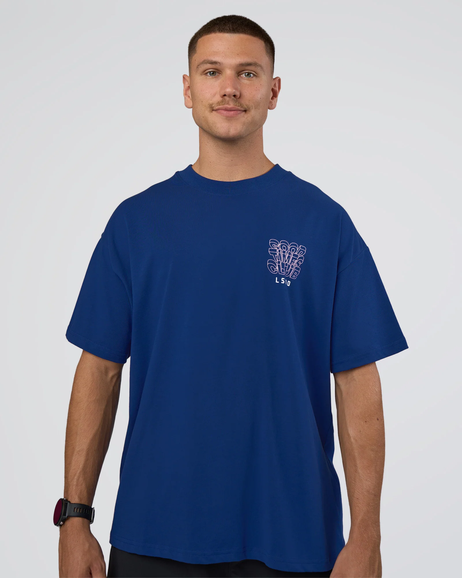GTC Heavyweight Oversized Tee - Washed Midnight Blue-Marsh 12 GTC Heavyweight Oversized Tee - Washed Midnight Blue-Marsh