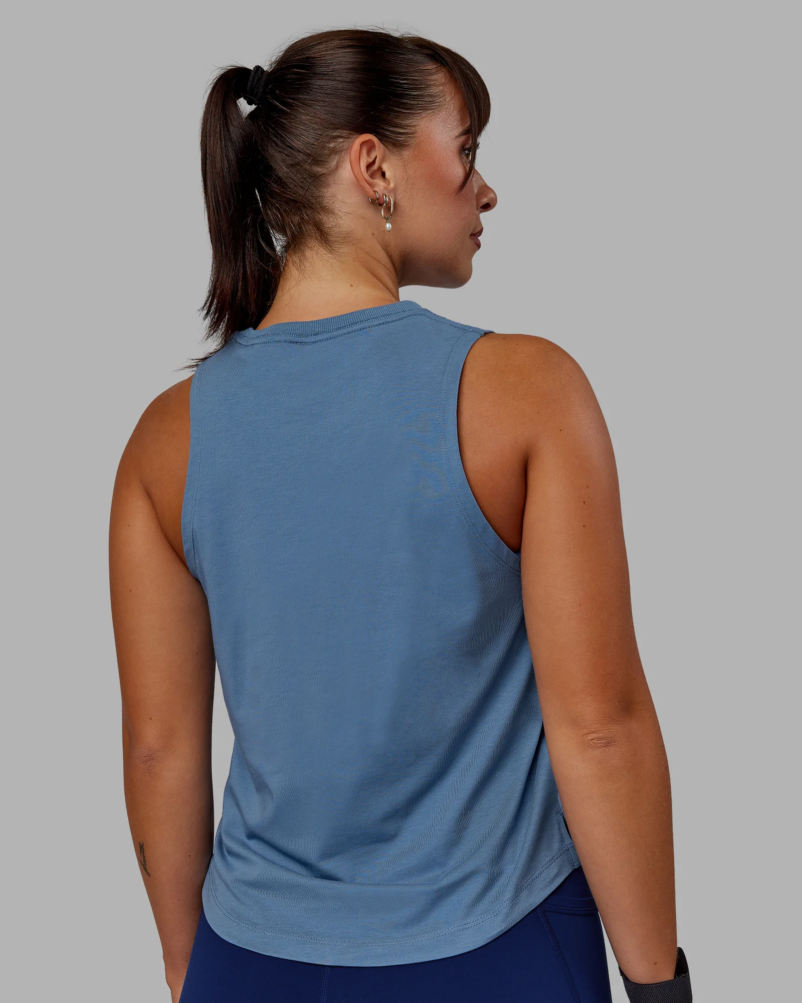 Deluxe PimaFLX Tank - Elemental Blue 3 Deluxe PimaFLX Tank - Elemental Blue