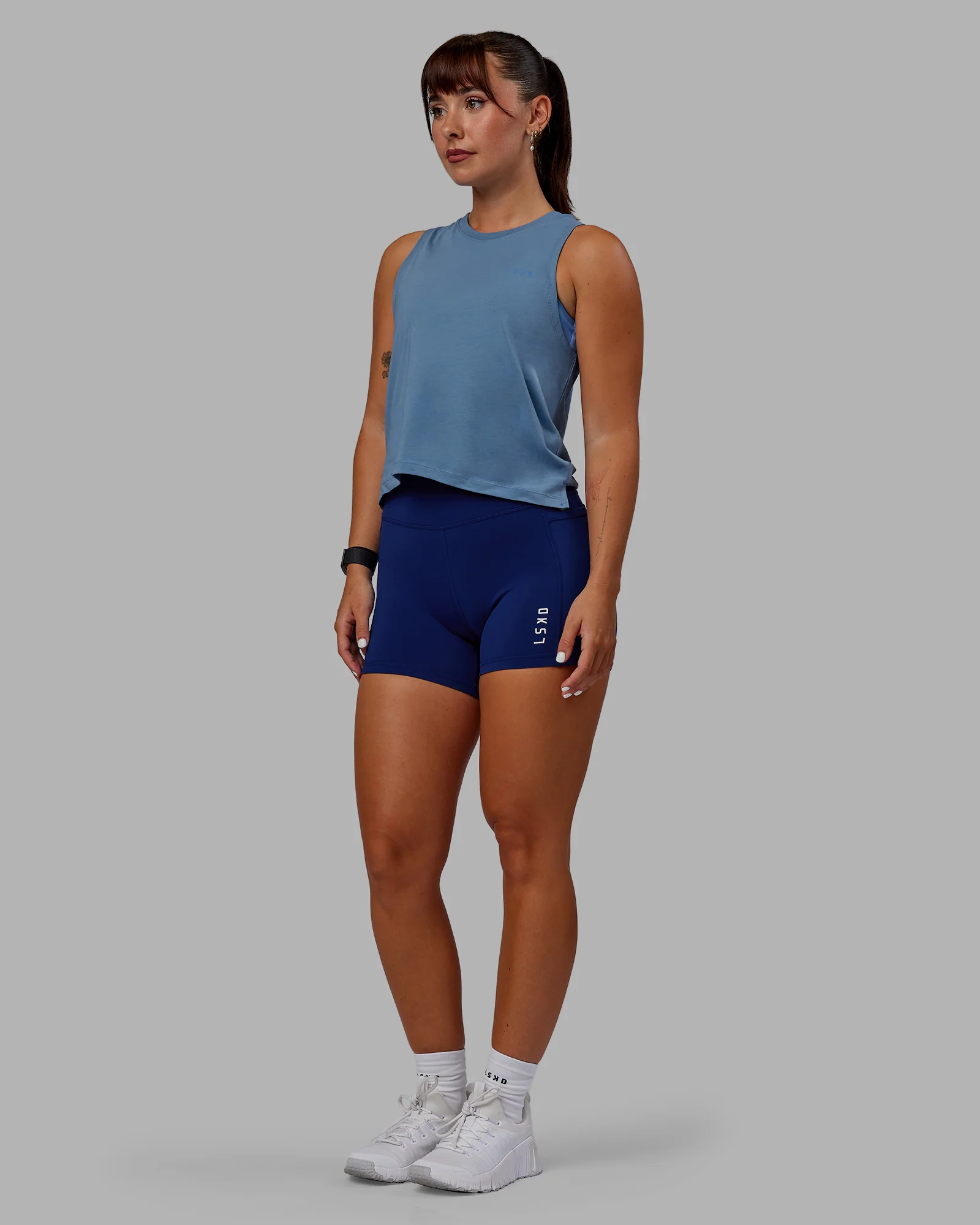 Deluxe PimaFLX Tank - Elemental Blue 5 Deluxe PimaFLX Tank - Elemental Blue