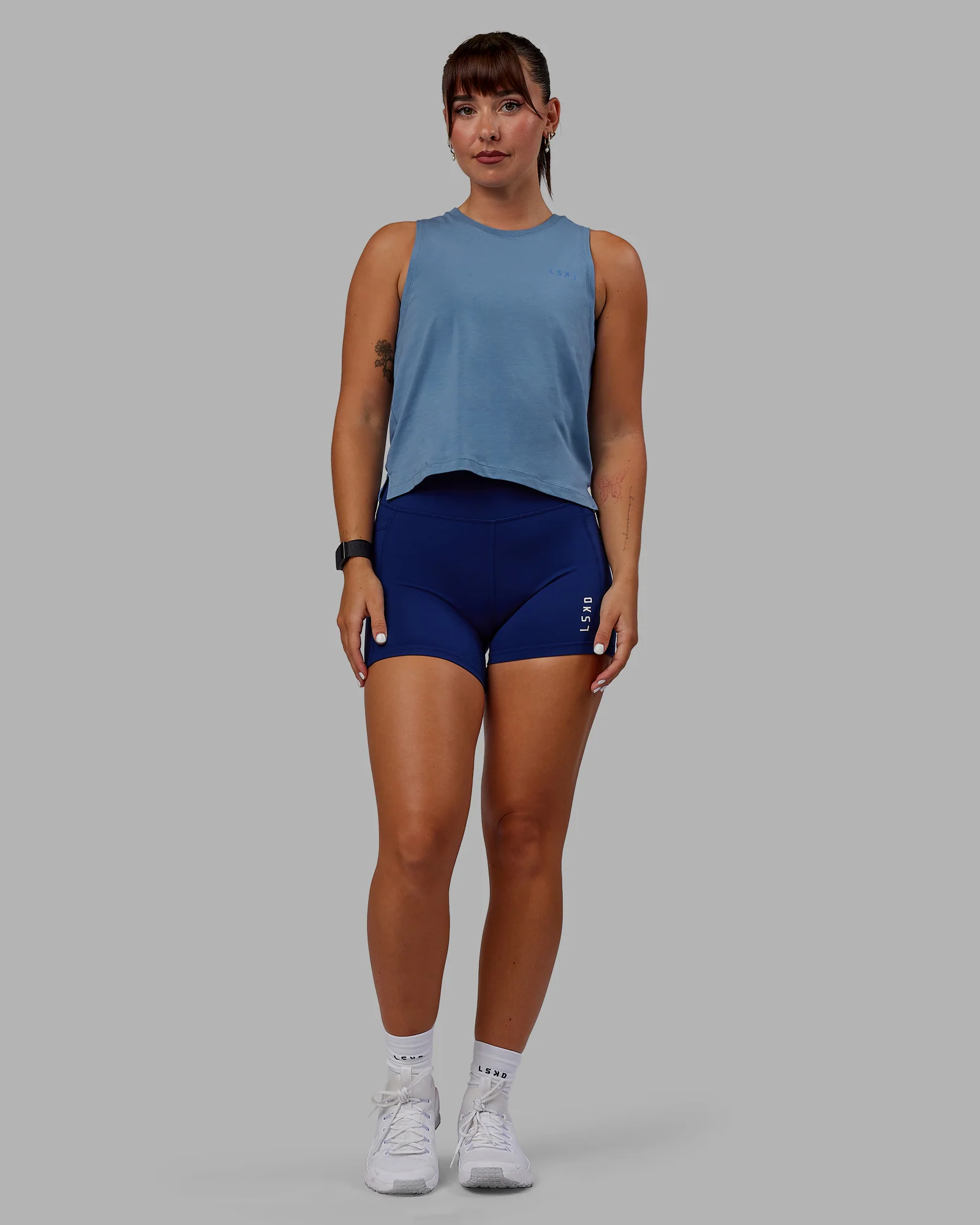 Deluxe PimaFLX Tank - Elemental Blue 7 Deluxe PimaFLX Tank - Elemental Blue