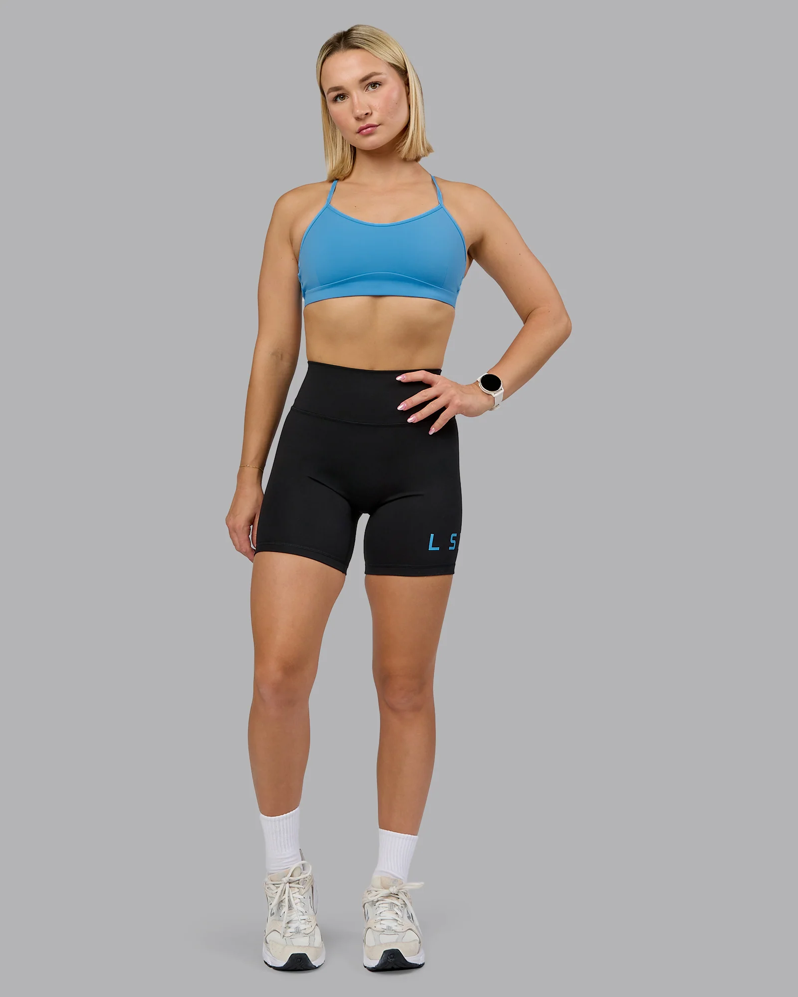Rush Sports Bra - Azure Blue