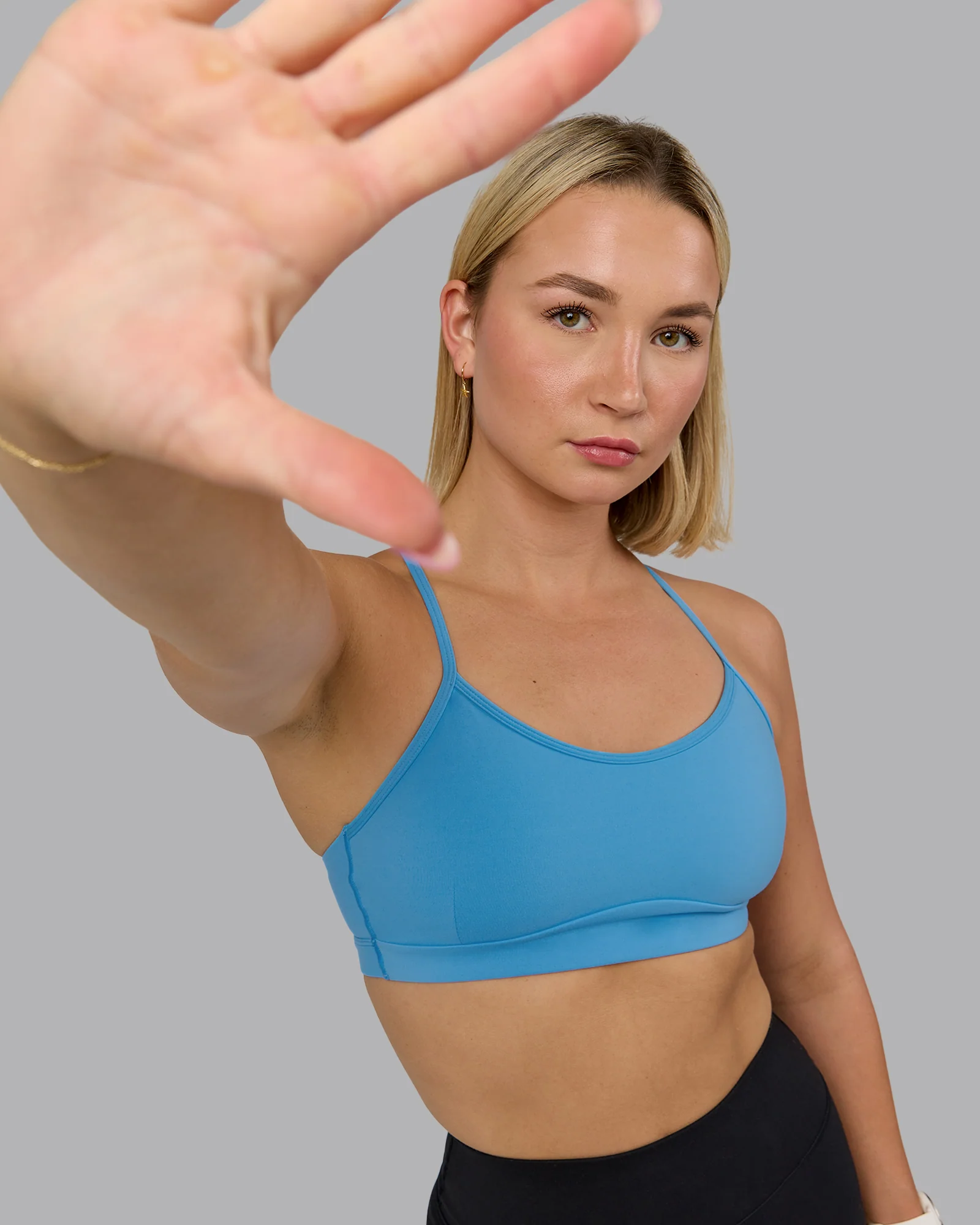 Rush Sports Bra - Azure Blue