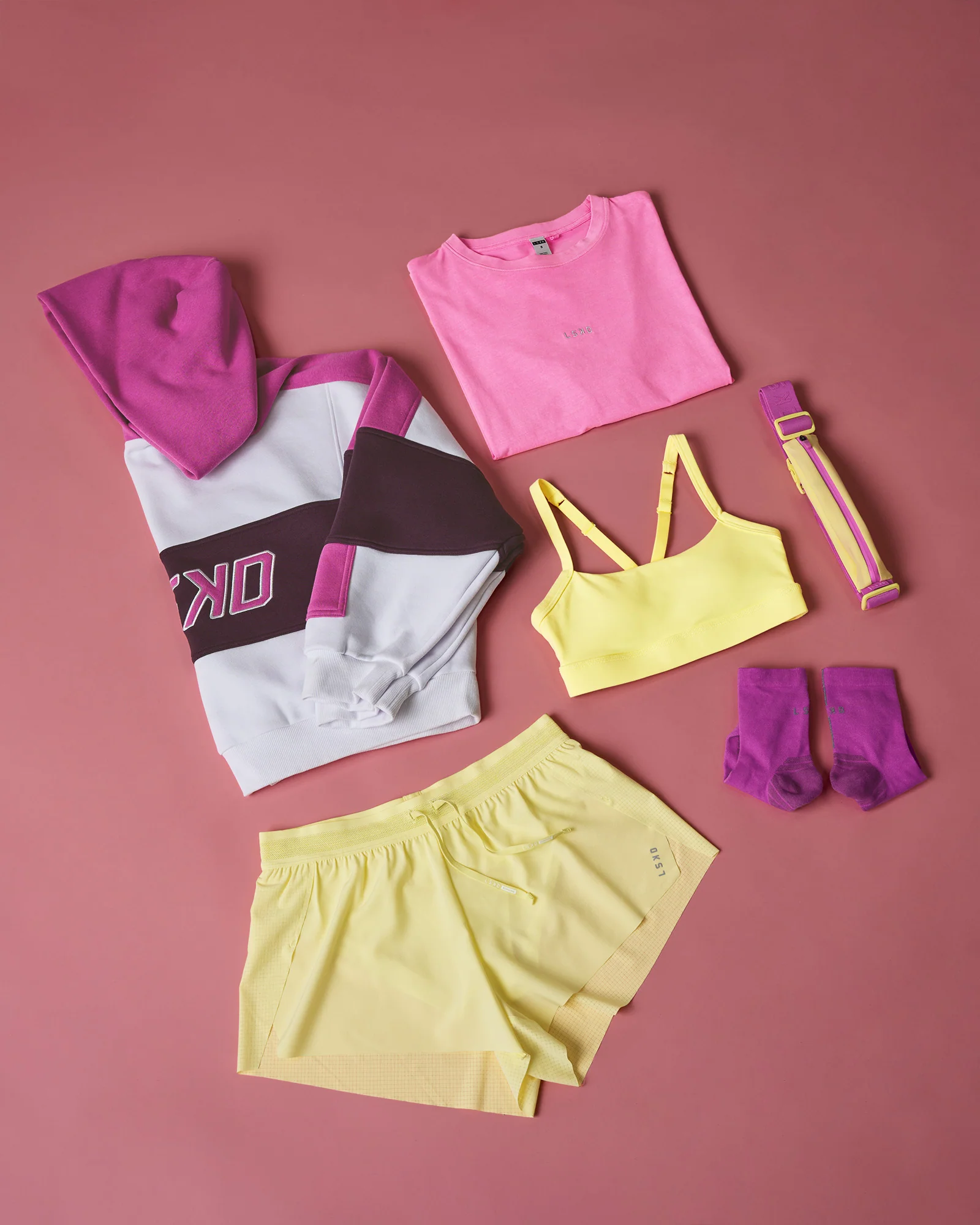 Rep Run Belt 2.0 - Yellow Fizz-Ultra Fuchsia