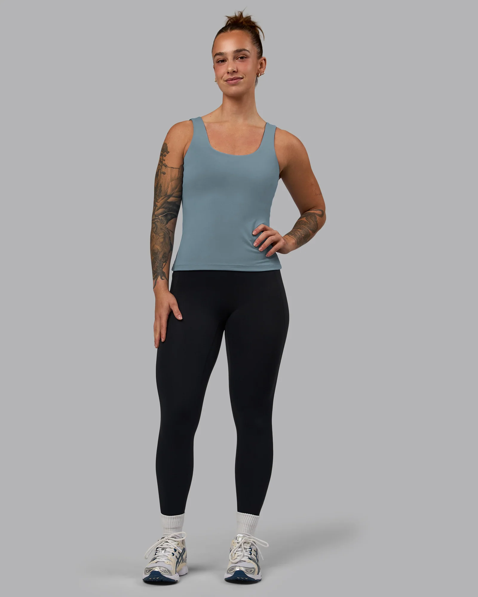 Staple Active Shelf Bra Tank - Elemental Blue 5 Staple Active Shelf Bra Tank - Elemental Blue