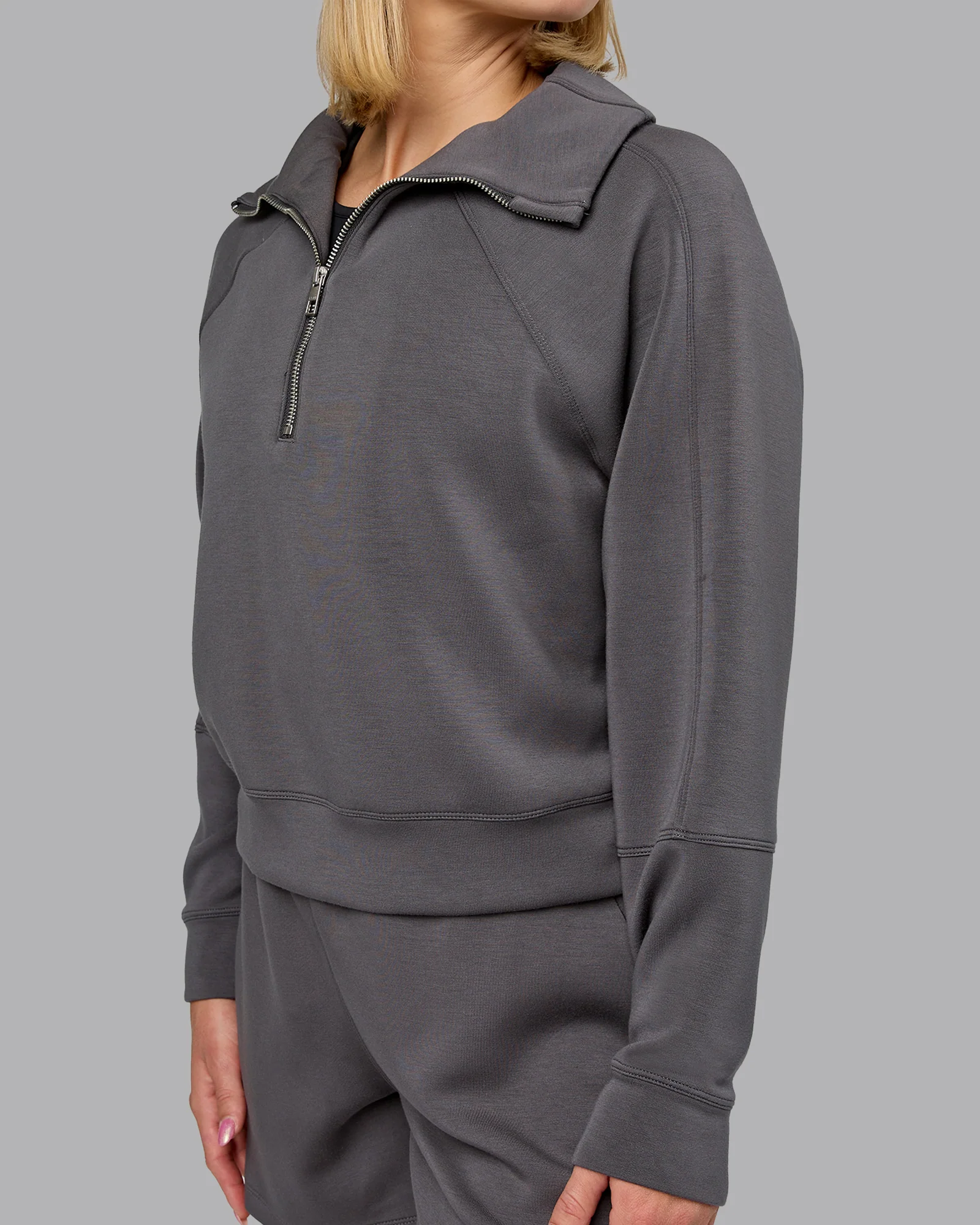 Elevate SoftTouch 1/2 Zip Sweater - Asphalt