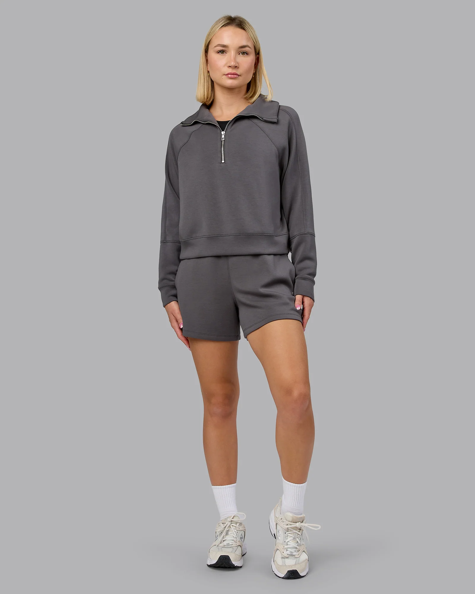 Elevate SoftTouch 1/2 Zip Sweater - Asphalt