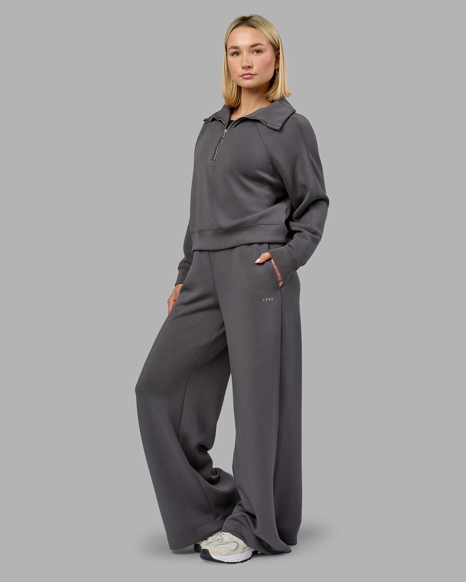 Elevate SoftTouch 1/2 Zip Sweater - Asphalt
