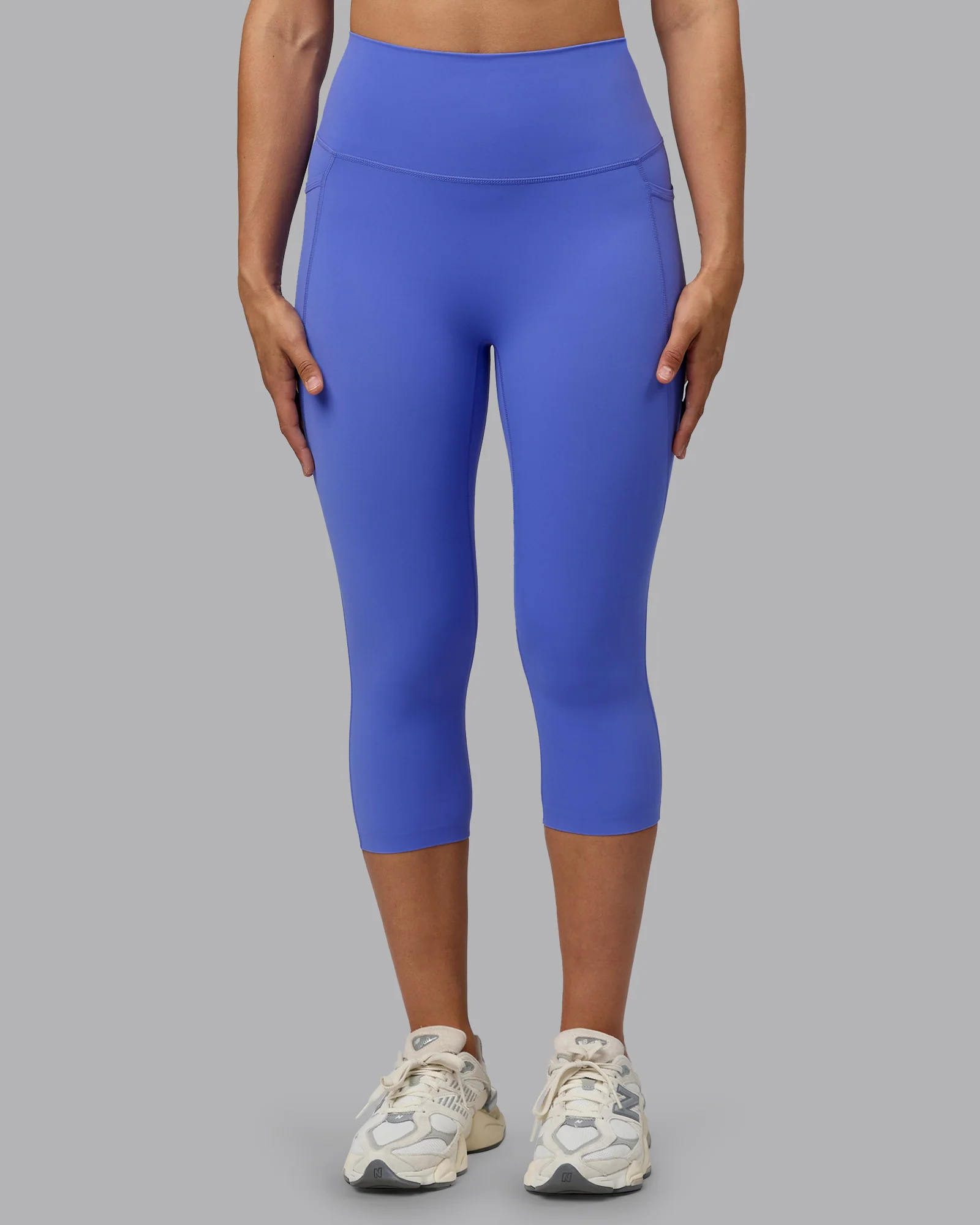Elixir Ultra High-Rise 3/4 Legging Pockets - Baja Blue 1 Elixir Ultra High-Rise 3/4 Legging Pockets - Baja Blue