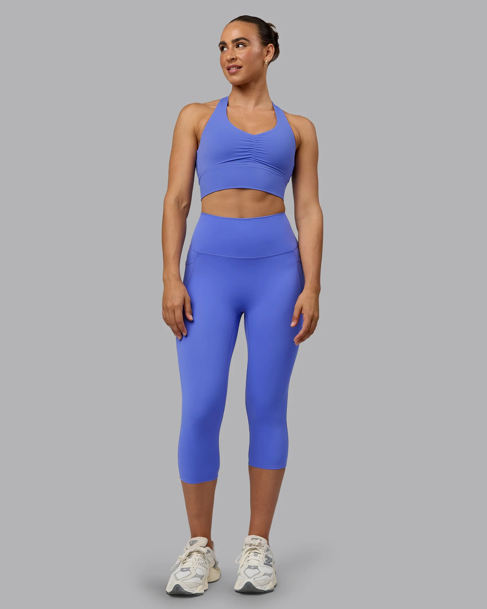 Elixir Ultra High-Rise 3/4 Legging Pockets - Baja Blue 5 Elixir Ultra High-Rise 3/4 Legging Pockets - Baja Blue