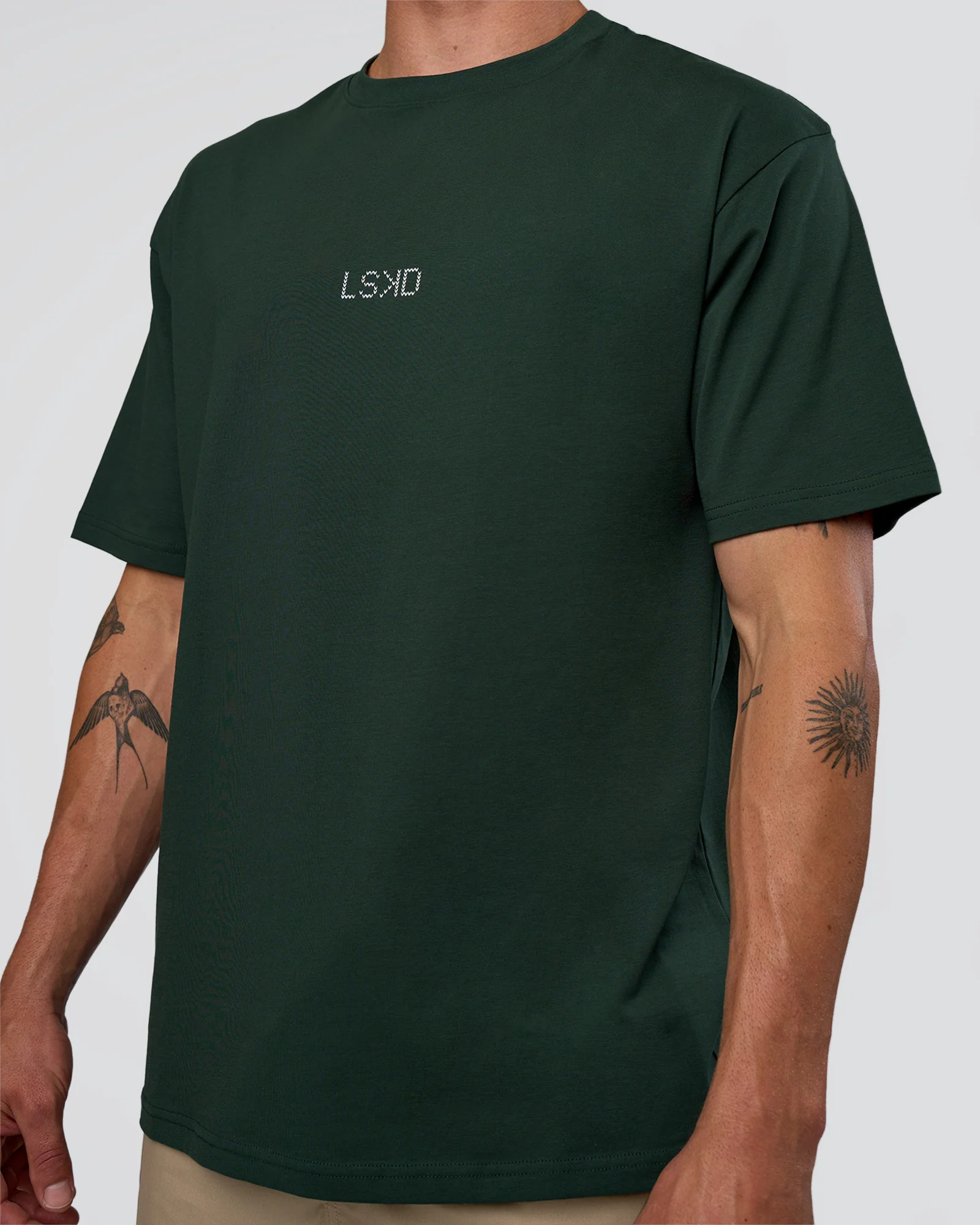 Merry Journey FLXCotton Oversized Tee - Vital Green-White 8 Merry Journey FLXCotton Oversized Tee - Vital Green-White