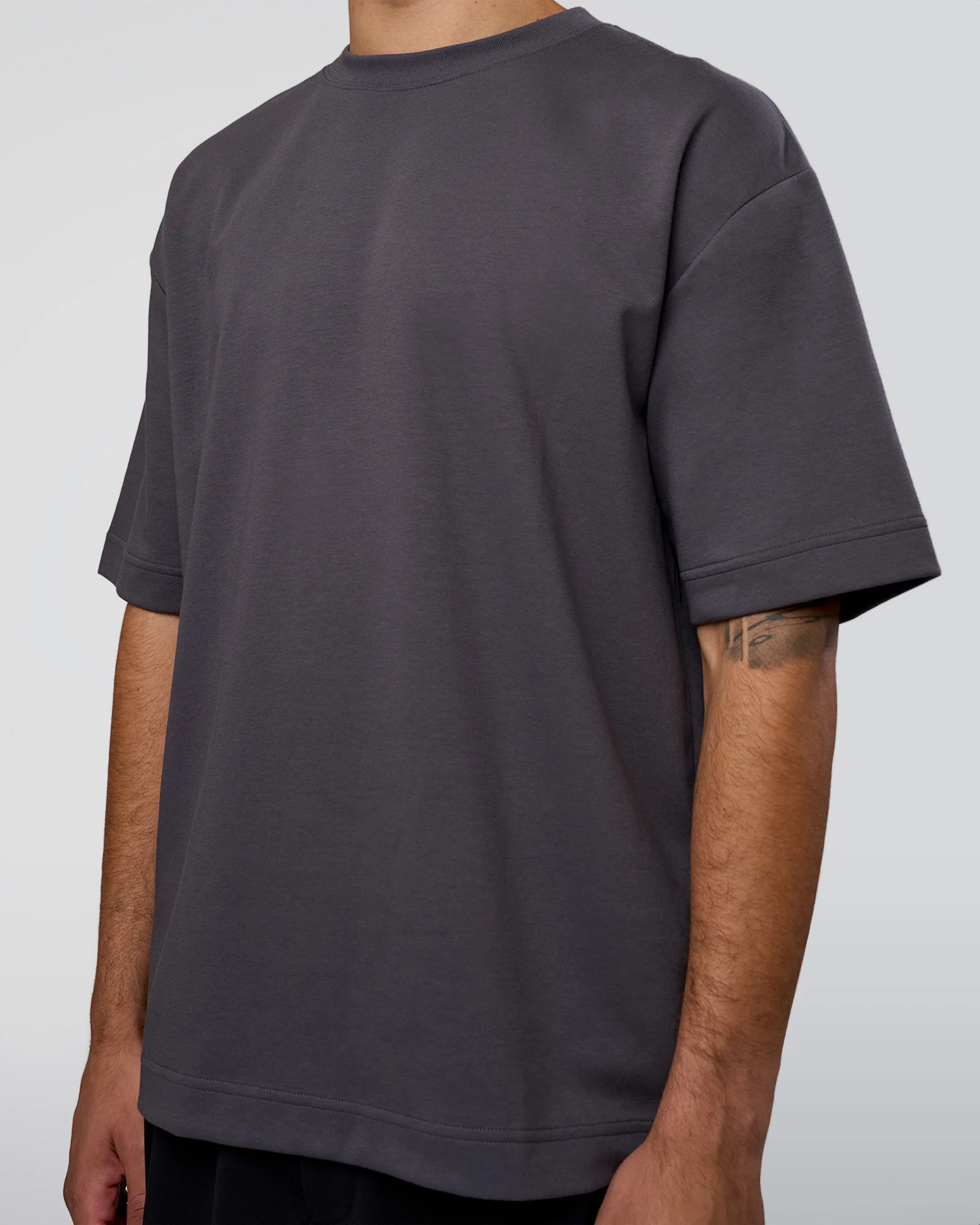 AfterDark ZeroCrease Oversized Tee - Dark Storm