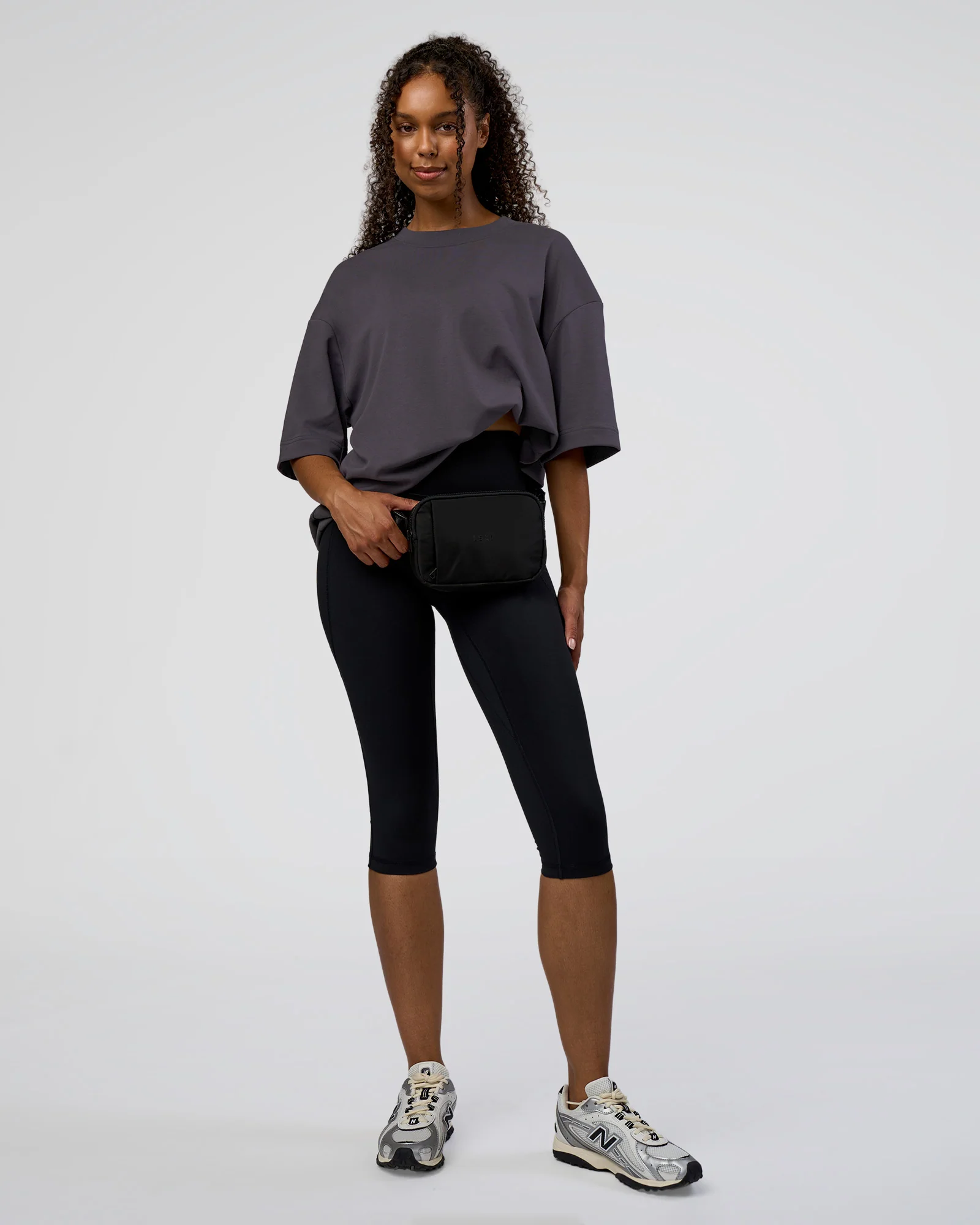 AfterDark ZeroCrease Oversized Tee - Dark Storm