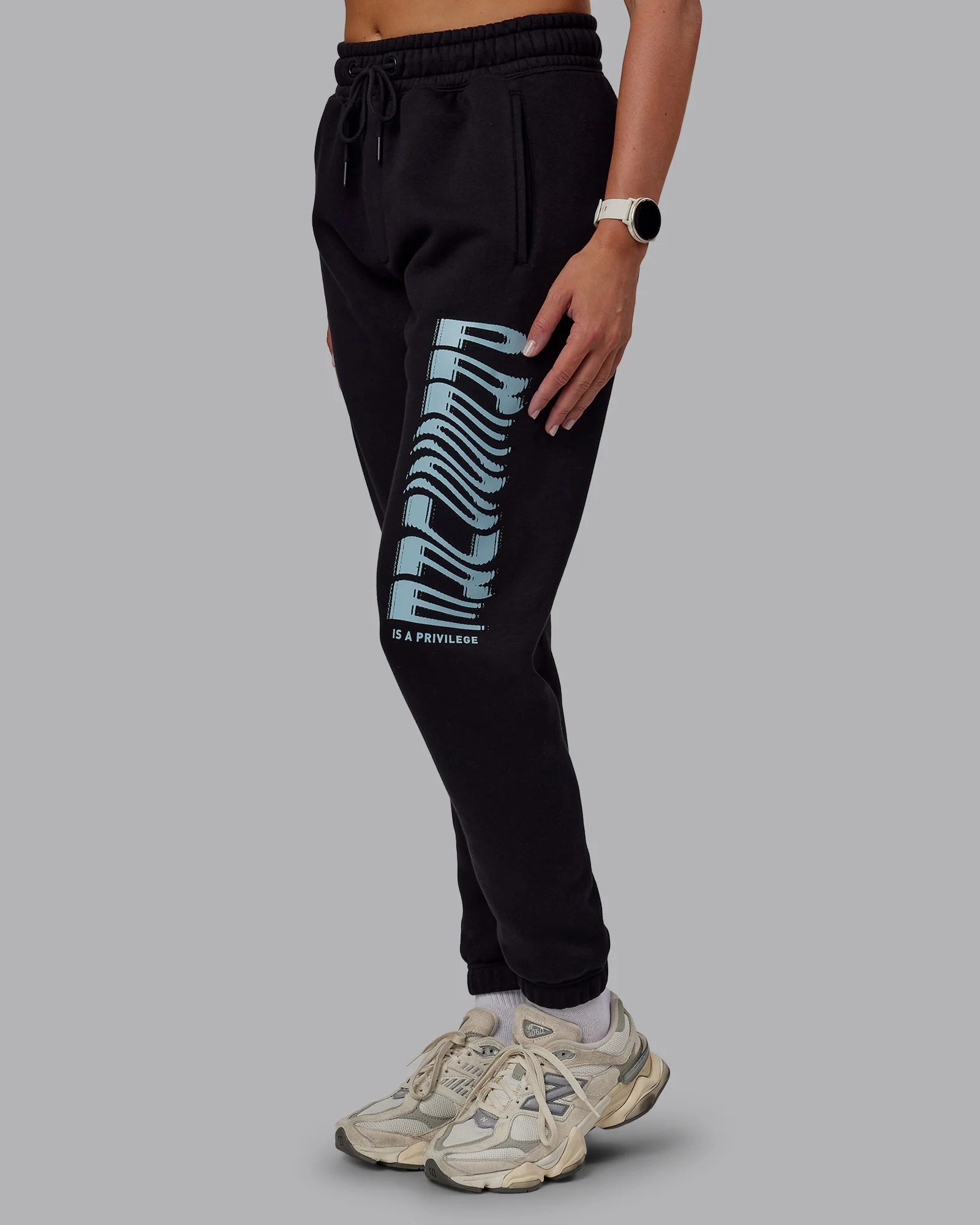 Static Track Pant - Black-Skyride