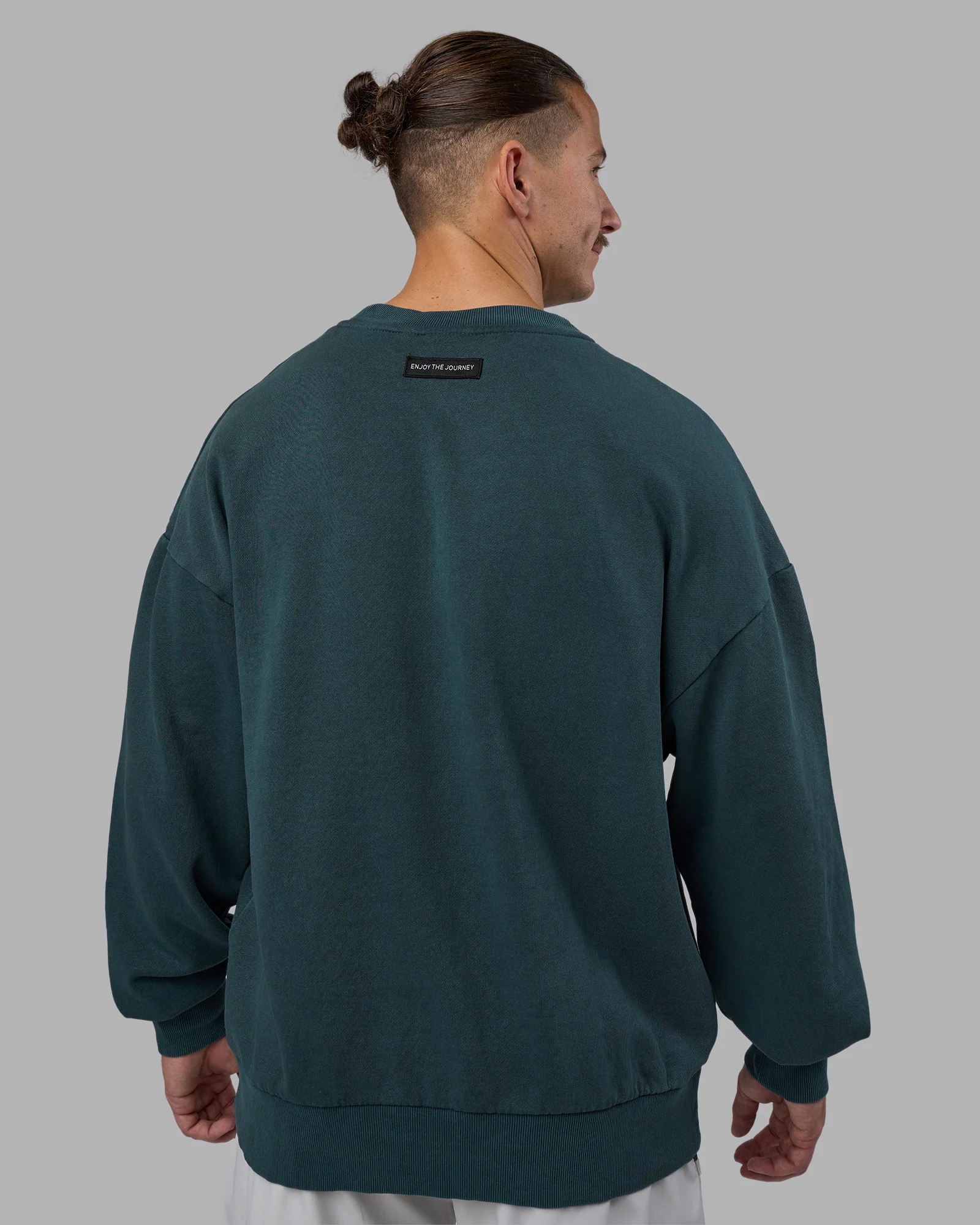 Segmented Oversized Sweater - Abyssal 7 Segmented Oversized Sweater - Abyssal