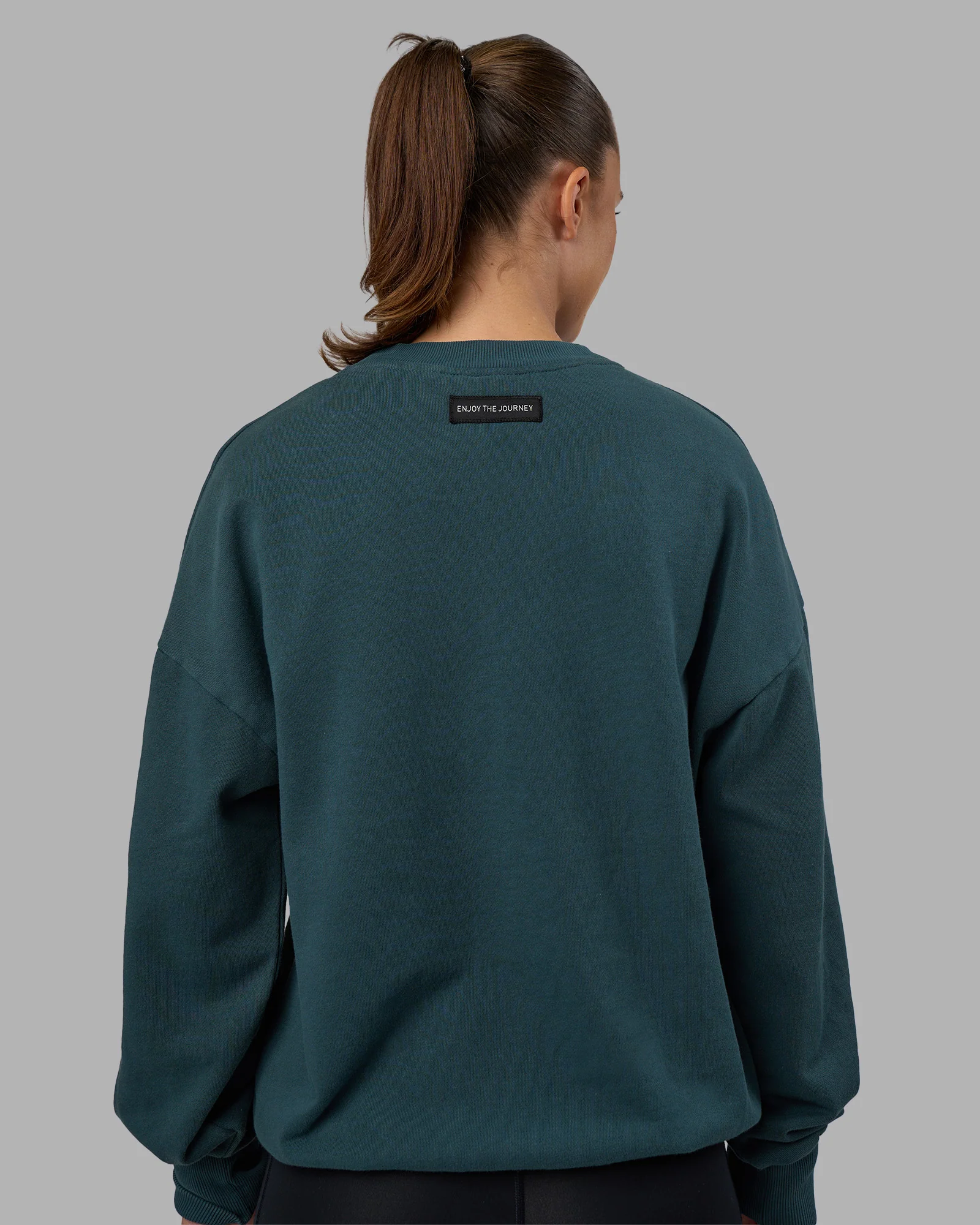 Segmented Oversized Sweater - Abyssal 8 Segmented Oversized Sweater - Abyssal