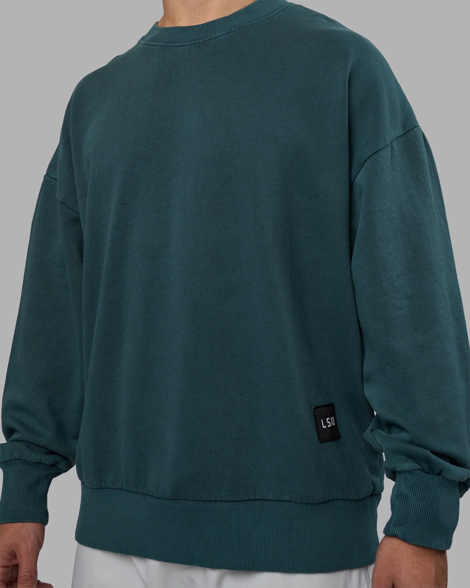 Segmented Oversized Sweater - Abyssal 9 Segmented Oversized Sweater - Abyssal
