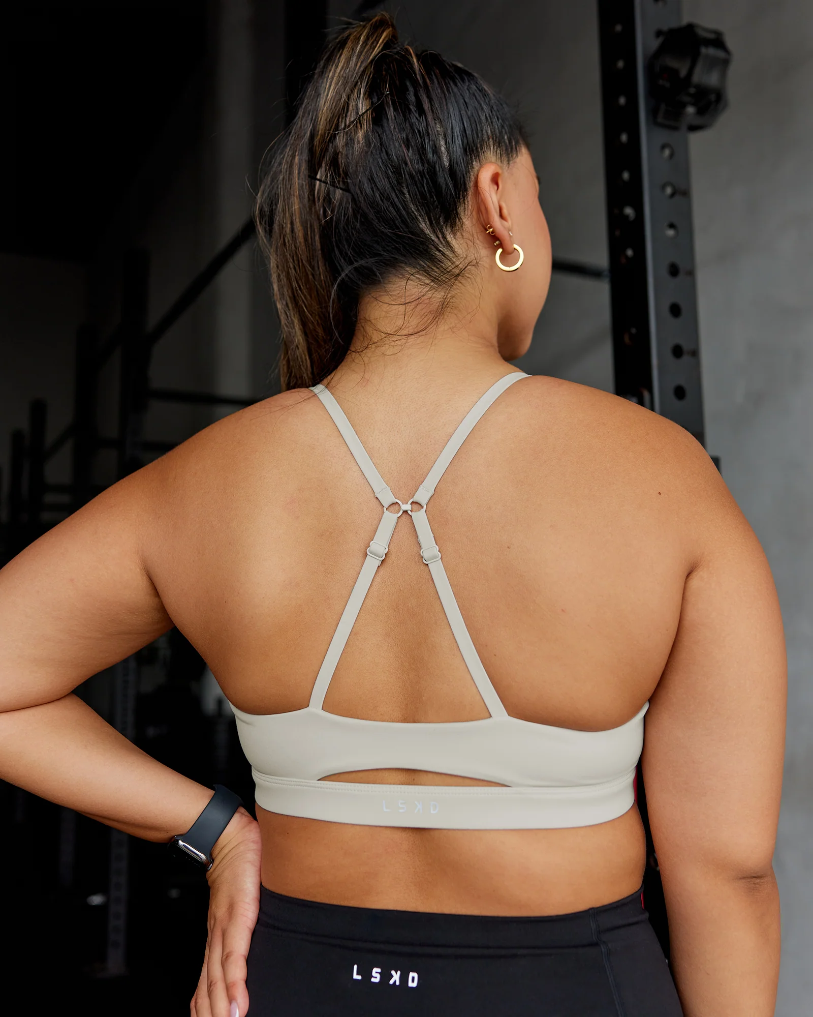 Essence Sports Bra - Shale Beige 5 Essence Sports Bra - Shale Beige
