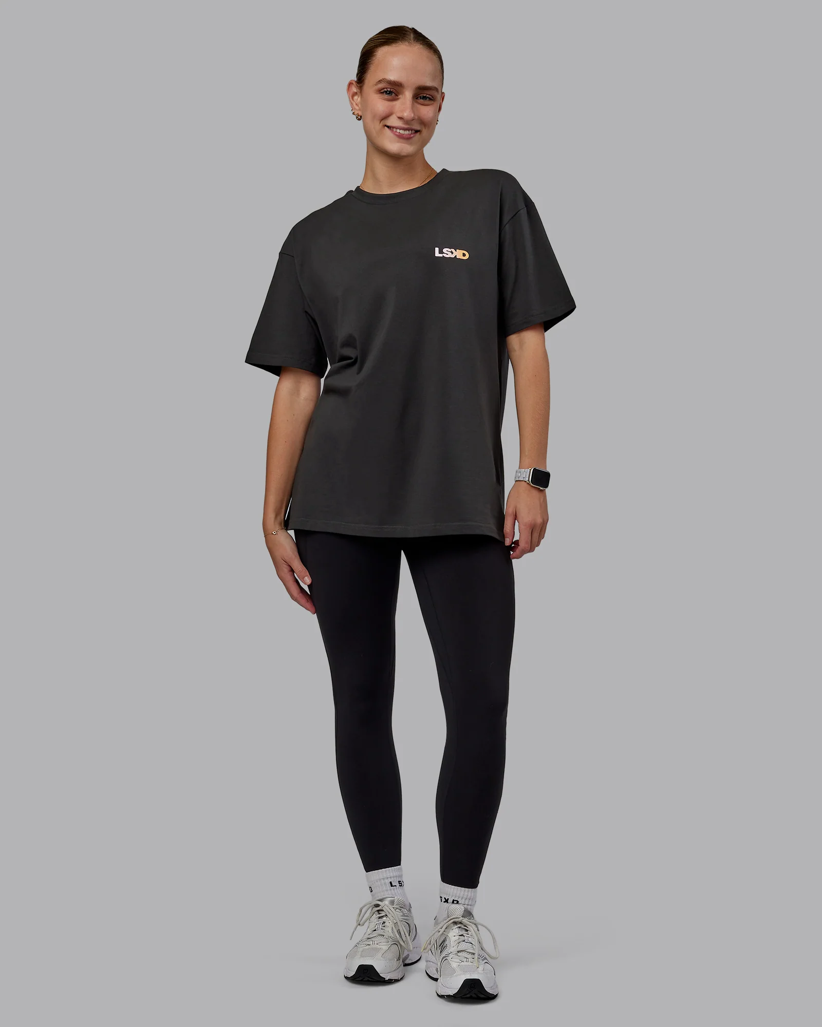 E.T.J FLXCotton Tee Oversize - Pirate Black-Pop Pink 11 E.T.J FLXCotton Tee Oversize - Pirate Black-Pop Pink