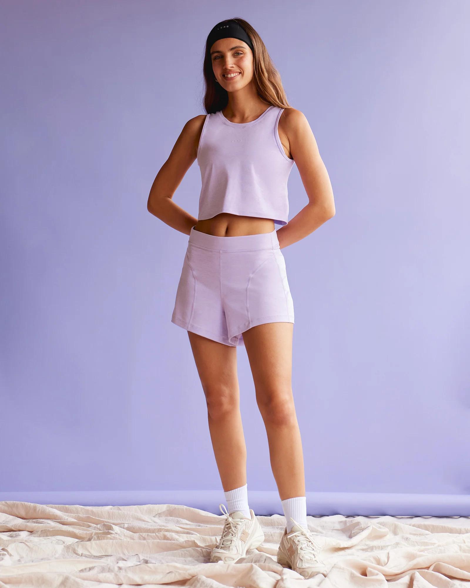 Movement CloudFLX 3" Short - Orchid Bloom Marl