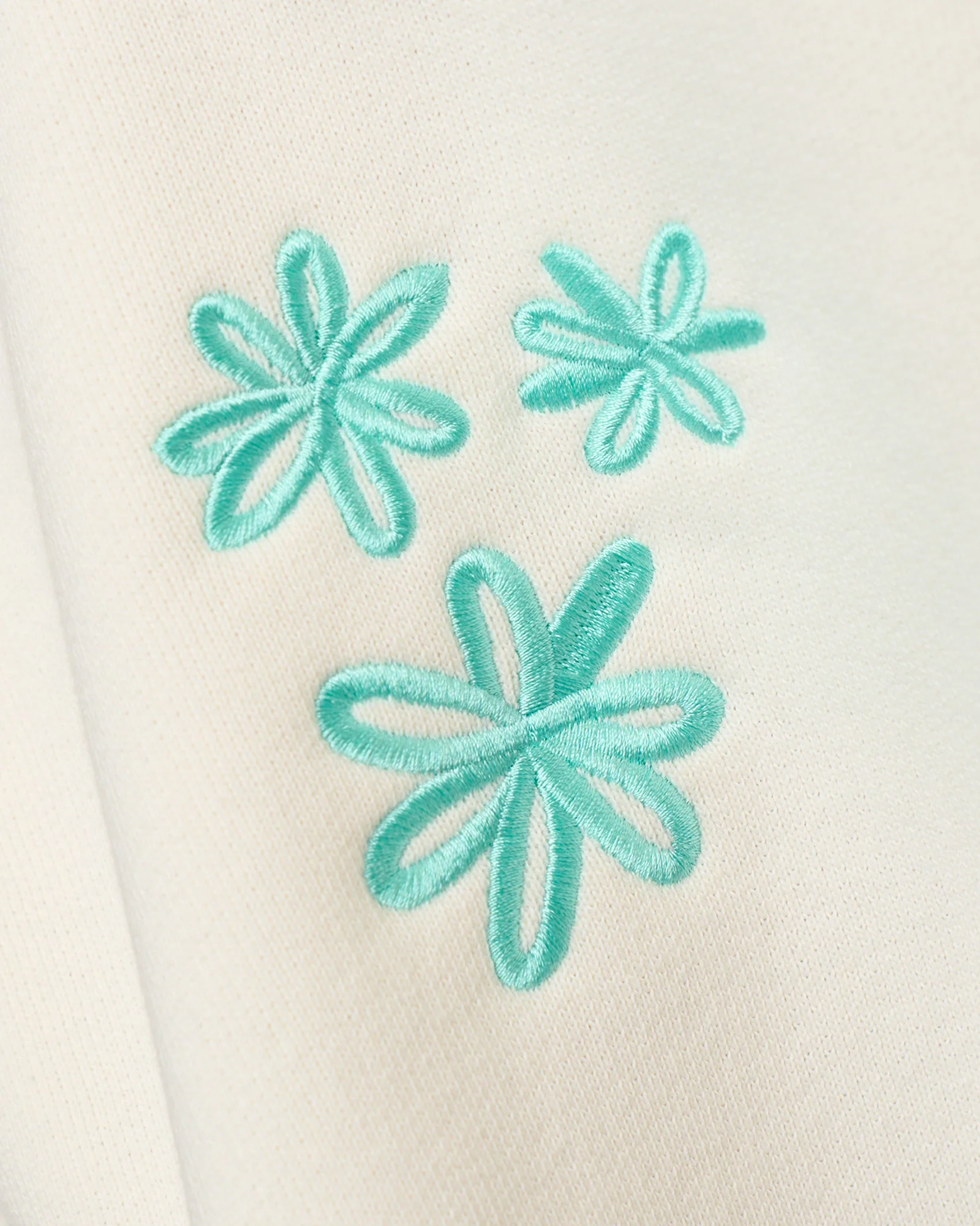 Sticker Unisex Ultra Heavyweight Oversized Hoodie - Off White-Jelly Mint