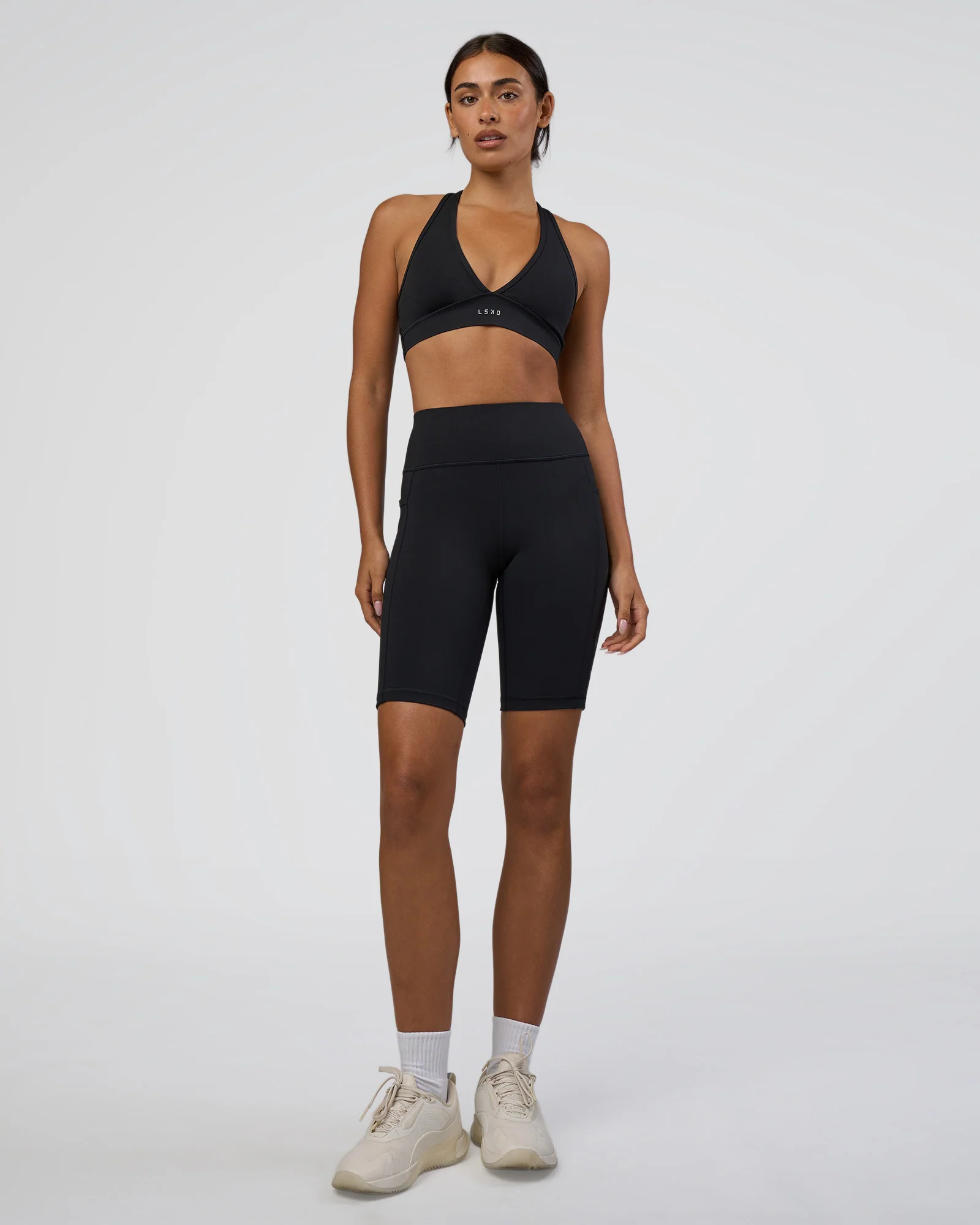 Rep Ultra High-Rise 9" Short Pockets - Black-Black