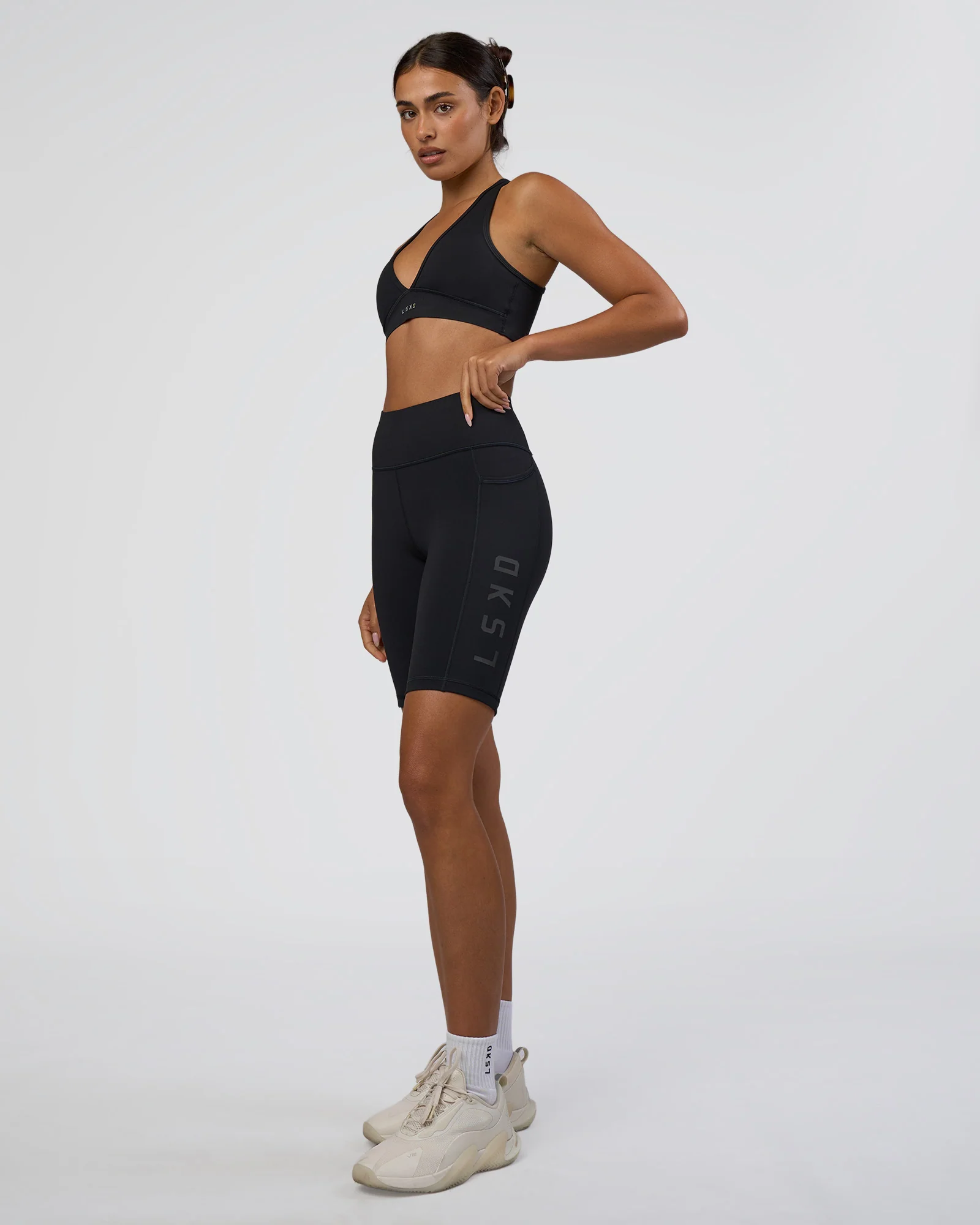 Rep Ultra High-Rise 9" Short Pockets - Black-Black