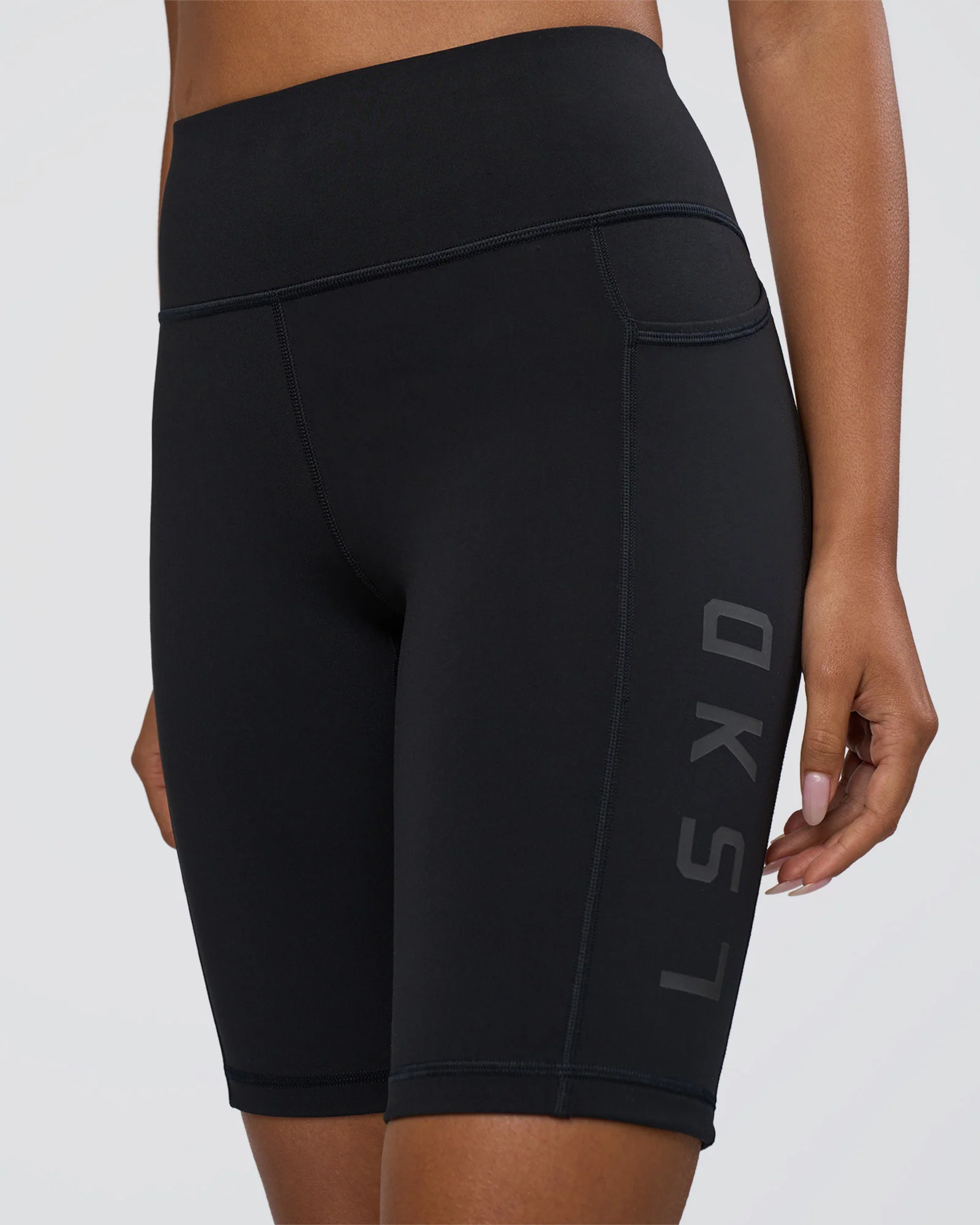 Rep Ultra High-Rise 9" Short Pockets - Black-Black