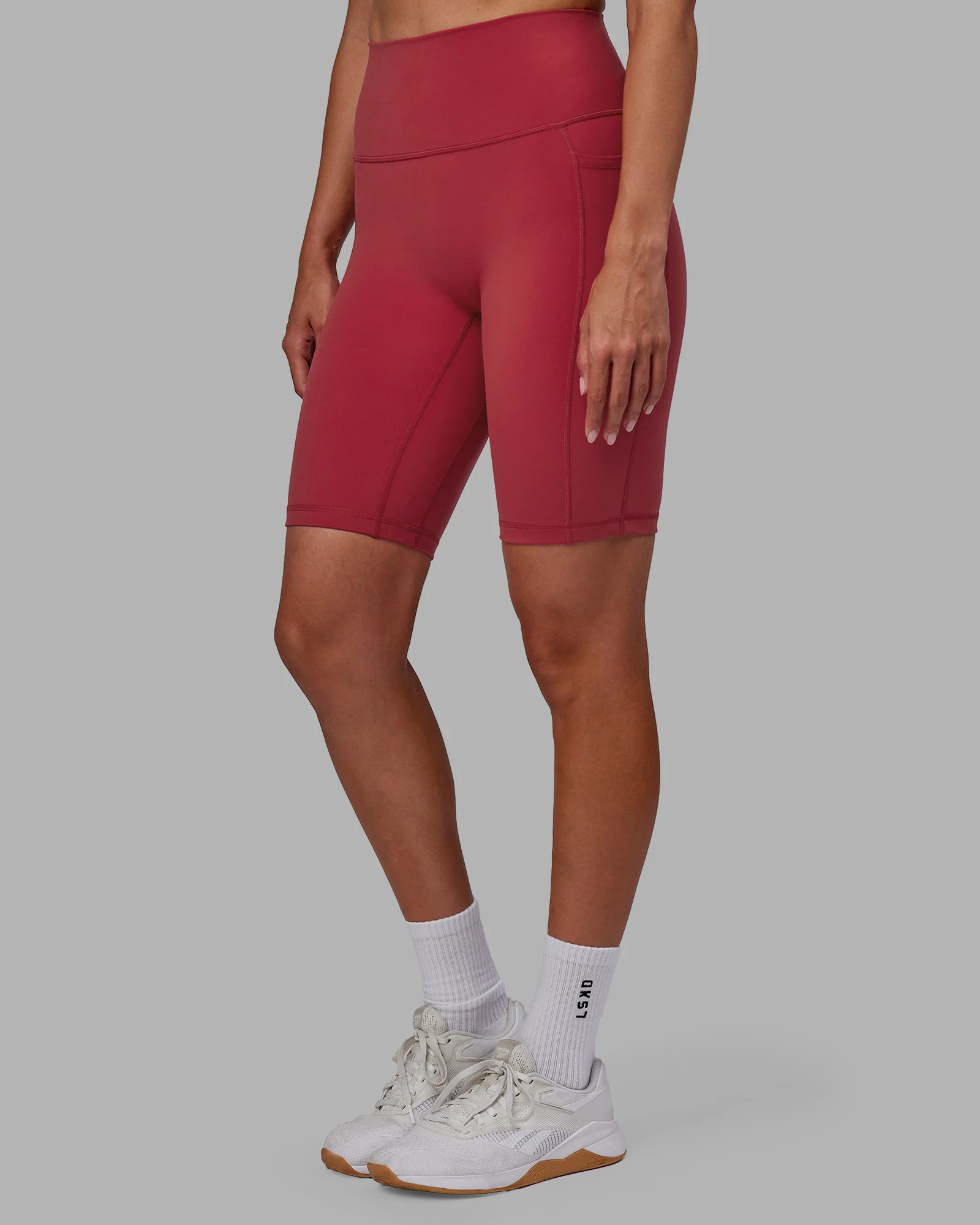 Fusion Ultra High-Rise 9" Short Pockets - Claret