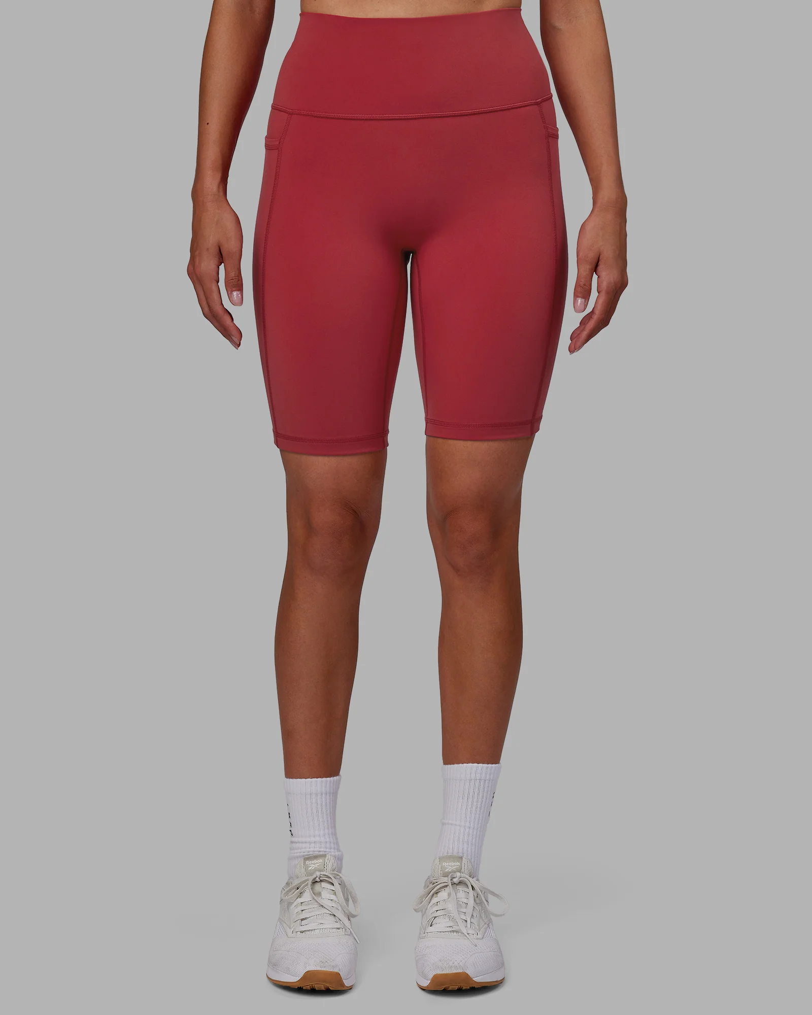 Fusion Ultra High-Rise 9" Short Pockets - Claret