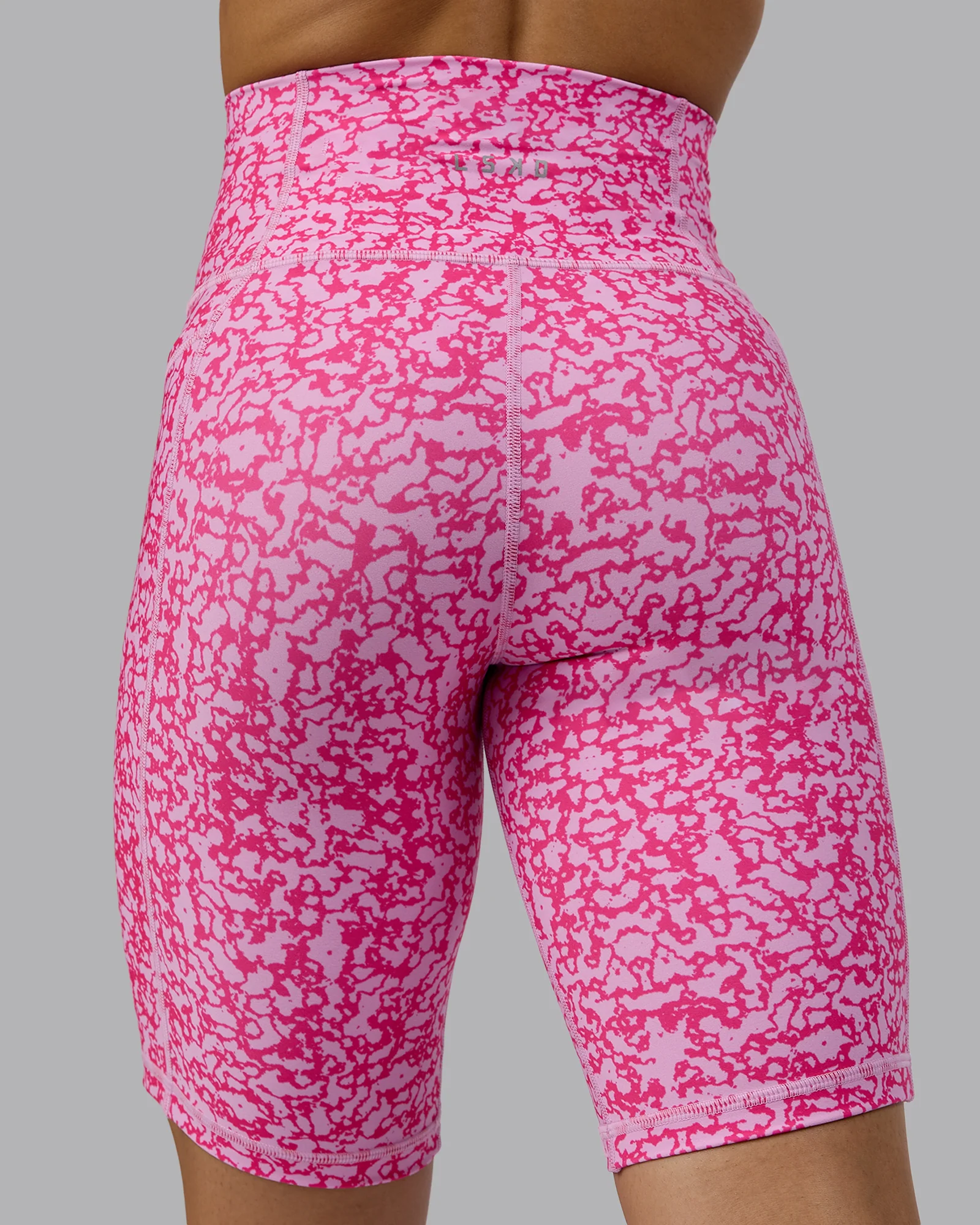 Fusion Ultra High-Rise 9" Short Pockets - Patina-Ultra Pink