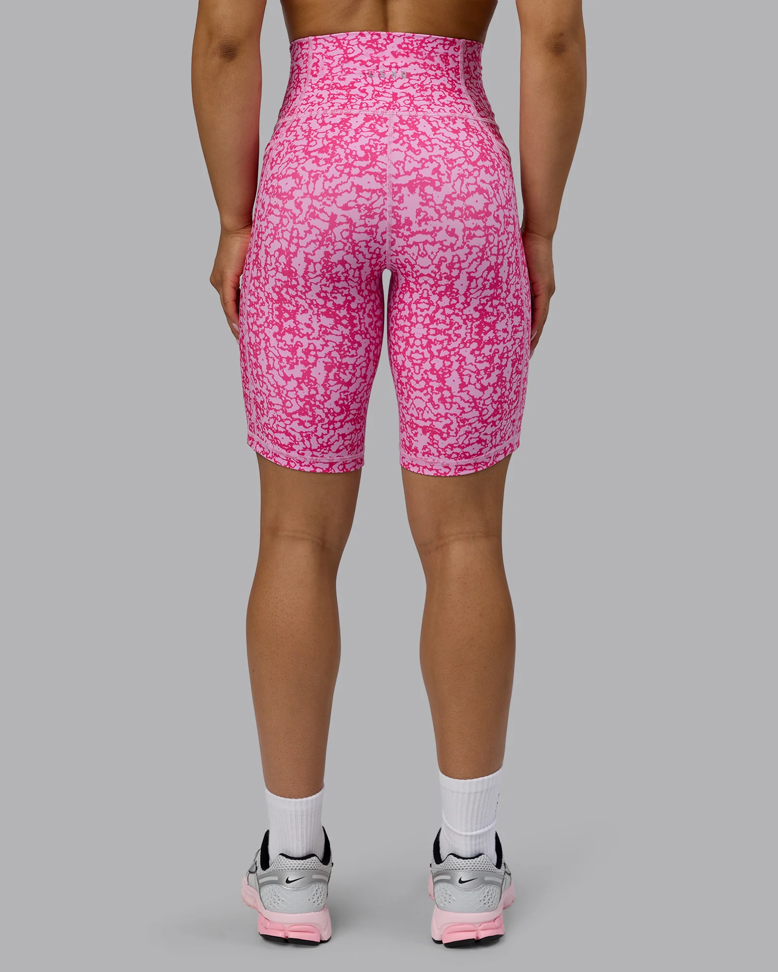Fusion Ultra High-Rise 9" Short Pockets - Patina-Ultra Pink