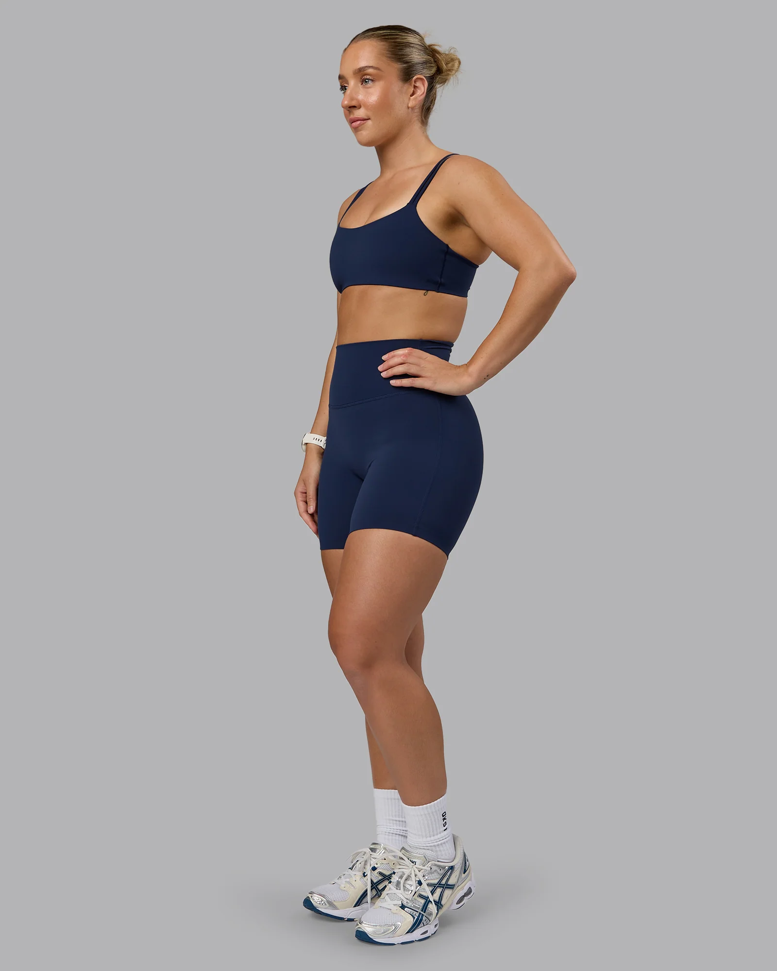 Elixir Ultra High-Rise 6" Short - Future Navy 5 Elixir Ultra High-Rise 6" Short - Future Navy