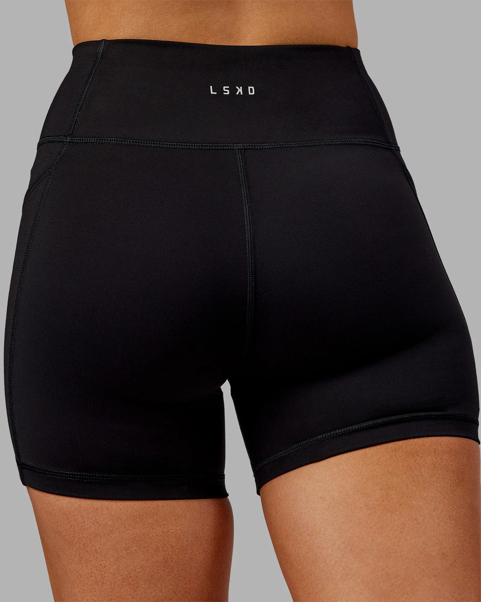 Rep Ultra High-Rise 4" Short Pockets - Black-Ultra Orange 9 Rep Ultra High-Rise 4" Short Pockets - Black-Ultra Orange