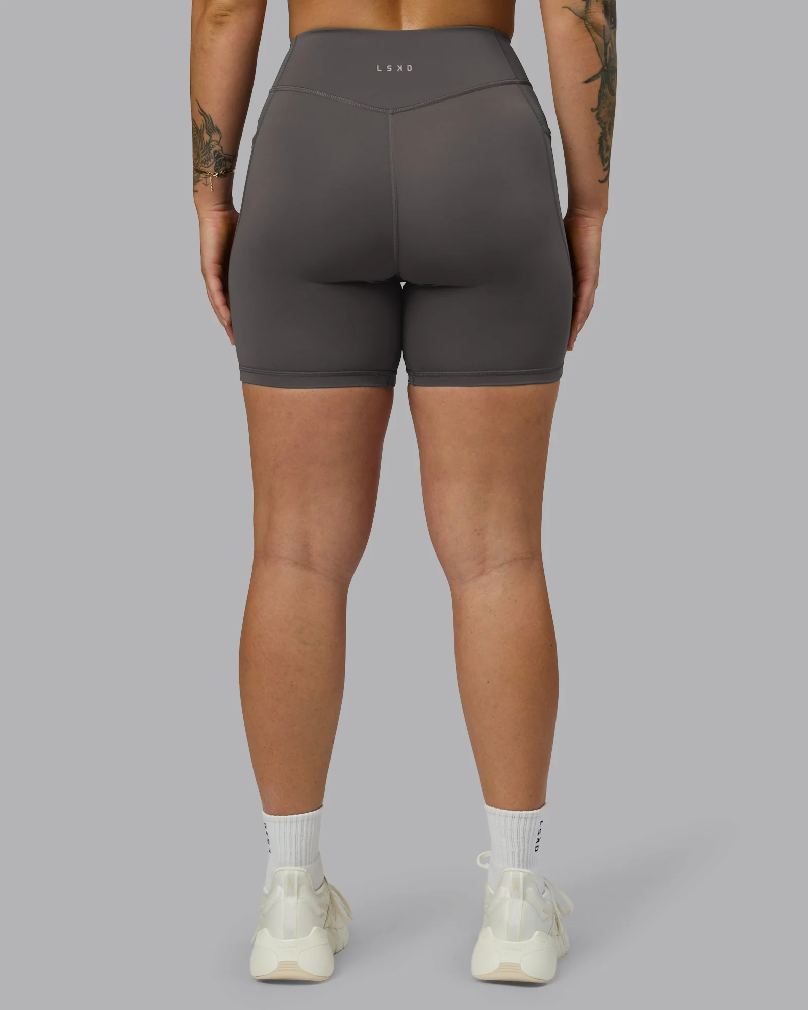 Elite High-Rise 6" Short Pockets - Dark Storm