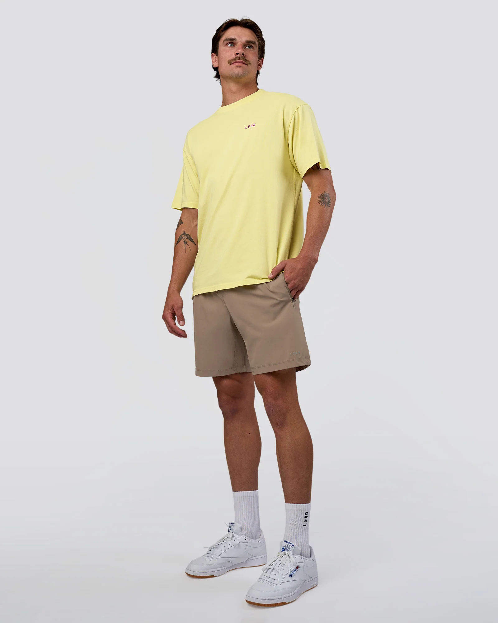 Unfit Club FLXCotton Oversized Tee - Yellow Fizz Washed-Ultra Fuchsia 7 Unfit Club FLXCotton Oversized Tee - Yellow Fizz Washed-Ultra Fuchsia