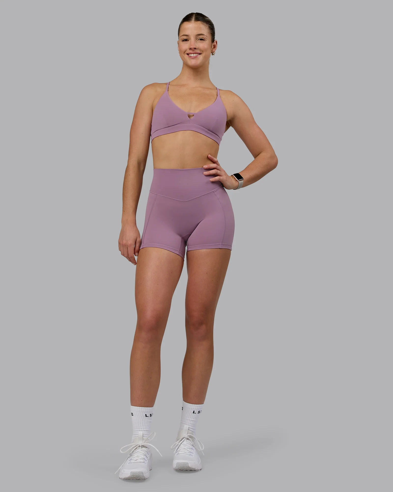 Blaze Ultra High-Rise 4" Short - Grape