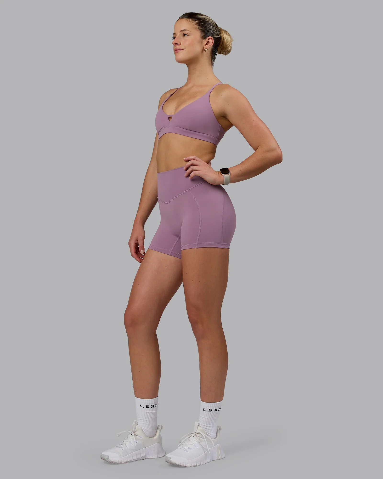 Blaze Ultra High-Rise 4" Short - Grape 5 Blaze Ultra High-Rise 4" Short - Grape