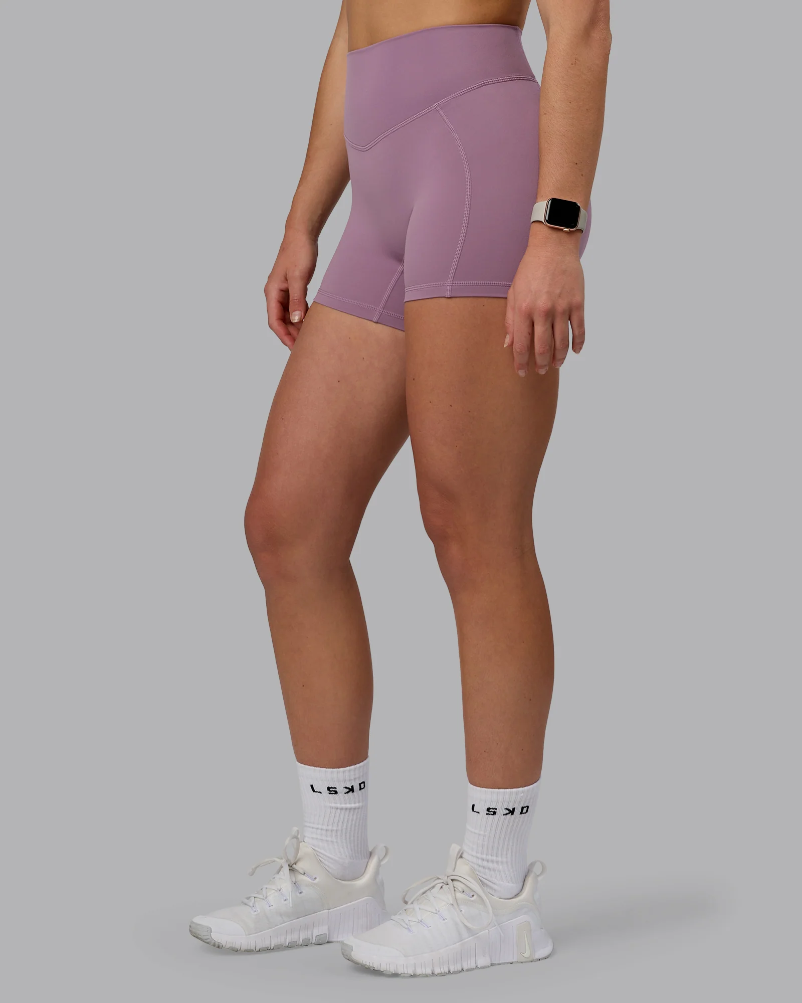 Blaze Ultra High-Rise 4" Short - Grape 8 Blaze Ultra High-Rise 4" Short - Grape