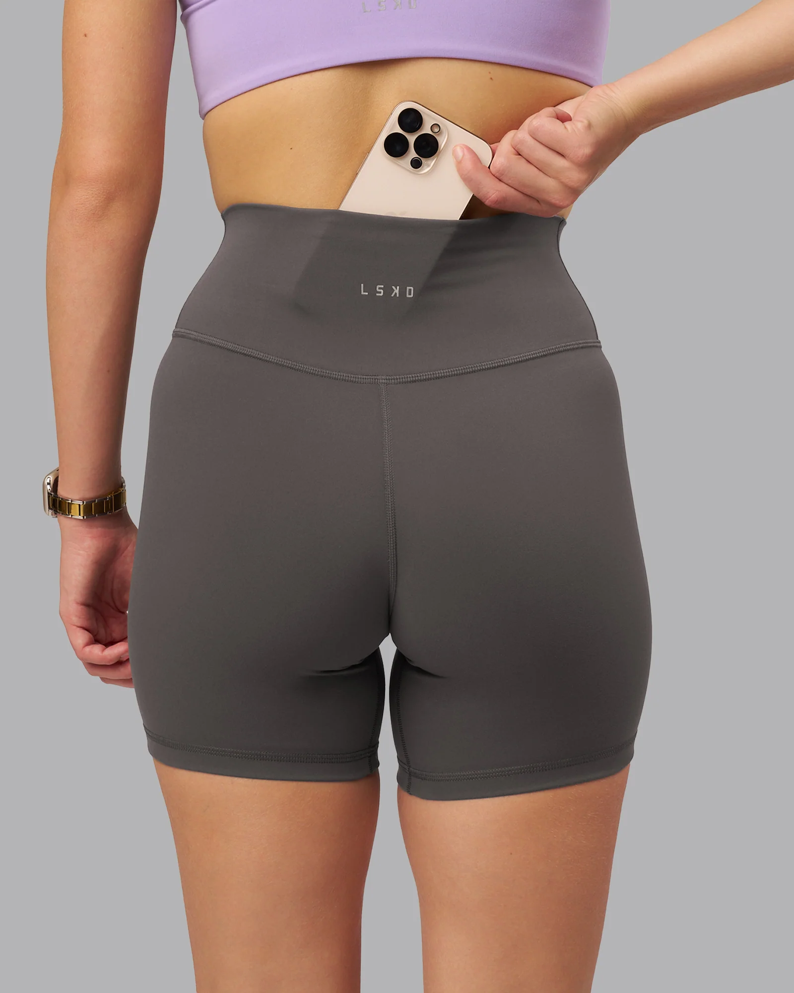 Fusion Ultra High-Rise 6" Short - Dark Storm