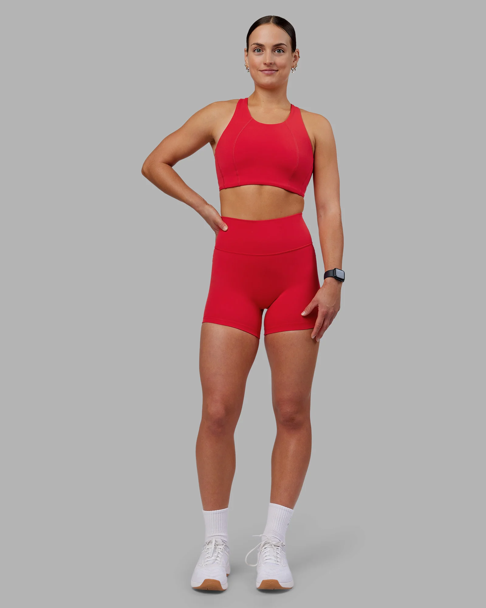Fusion Ultra High-Rise 4" Short - Scarlet