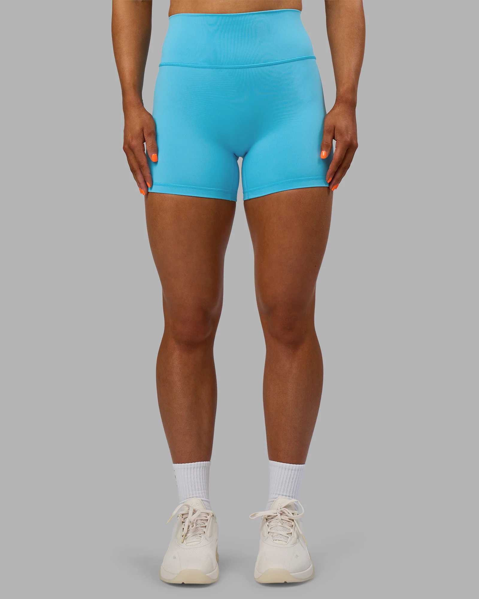 Fusion Ultra High-Rise 4" Short - Blue Atoll