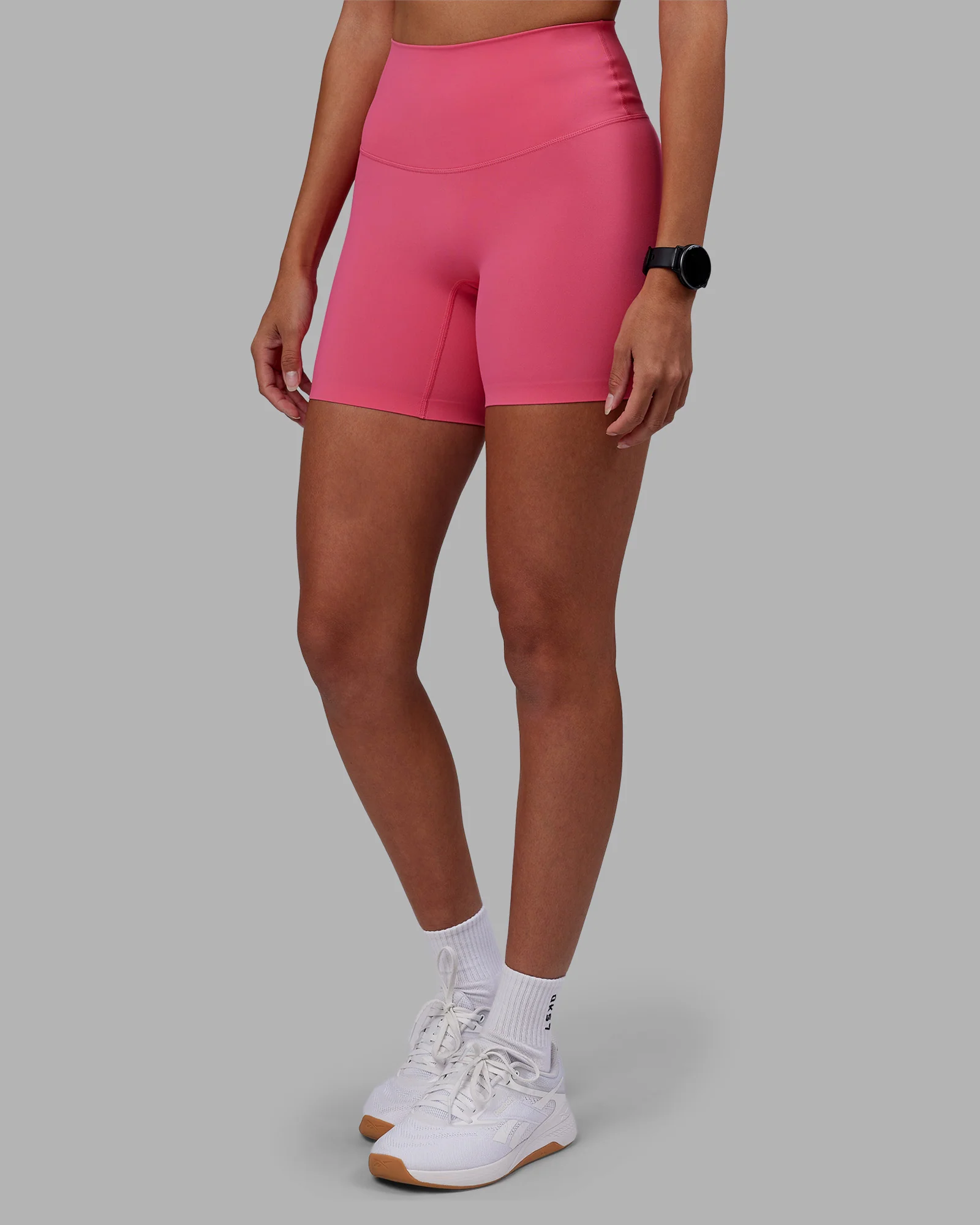 Elixir High-Rise 6" Short - Hot Pink
