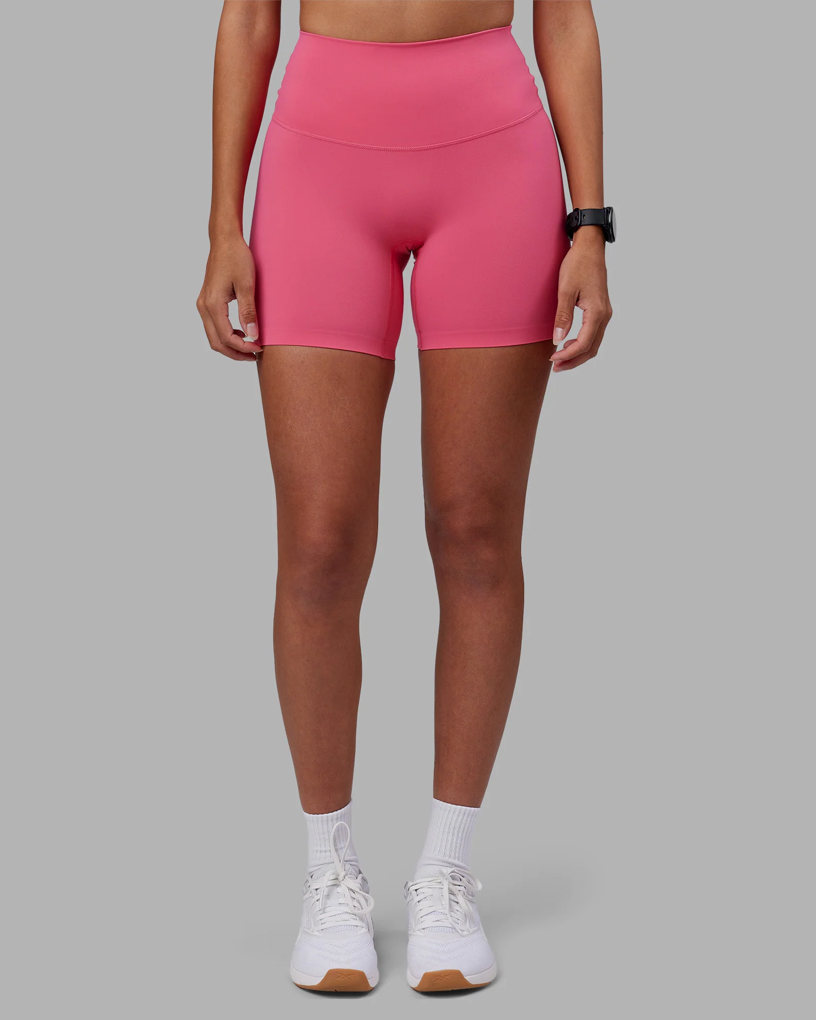 Elixir High-Rise 6" Short - Hot Pink