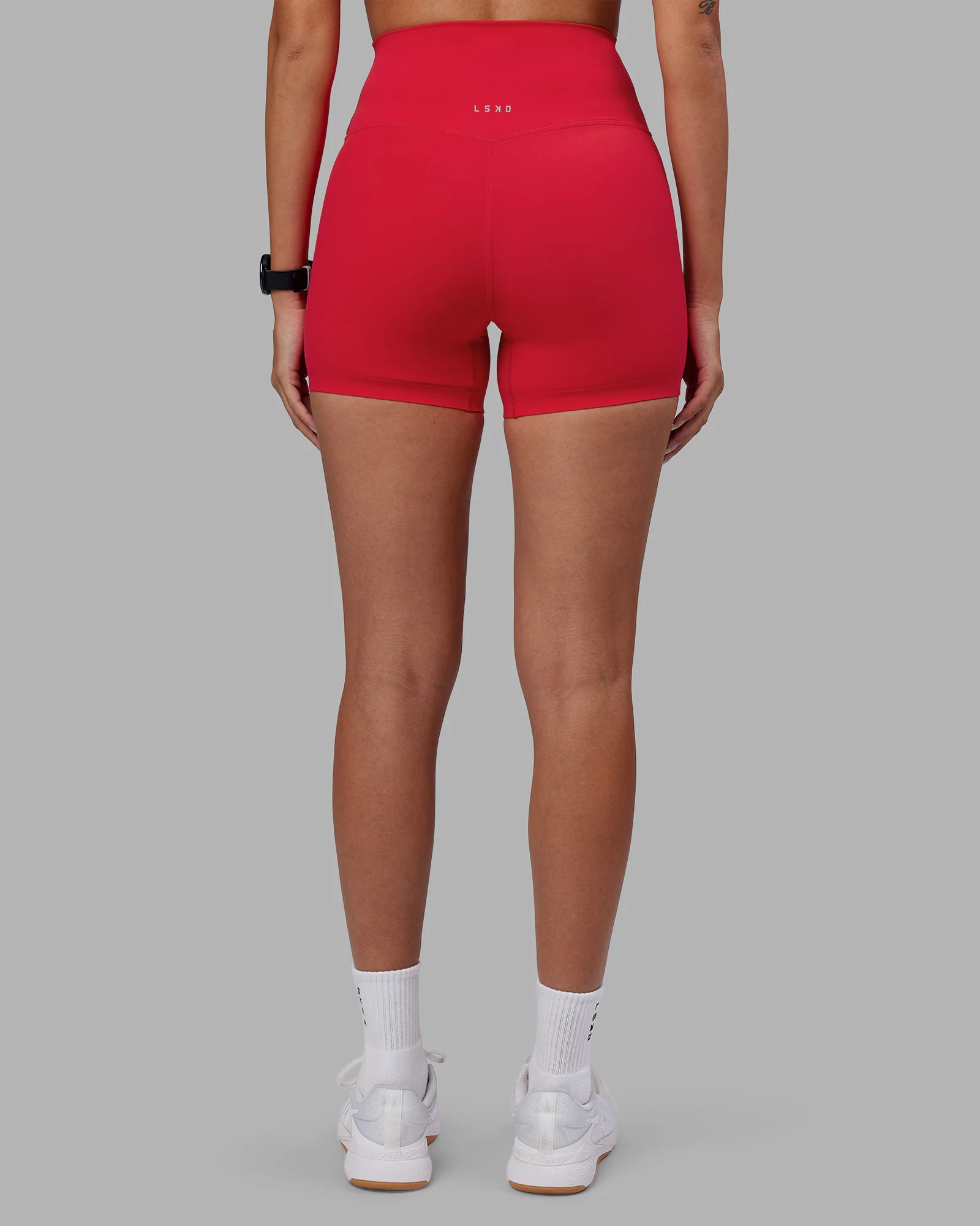 Elixir Ultra High-Rise 4" Short - Scarlet 7 Elixir Ultra High-Rise 4" Short - Scarlet