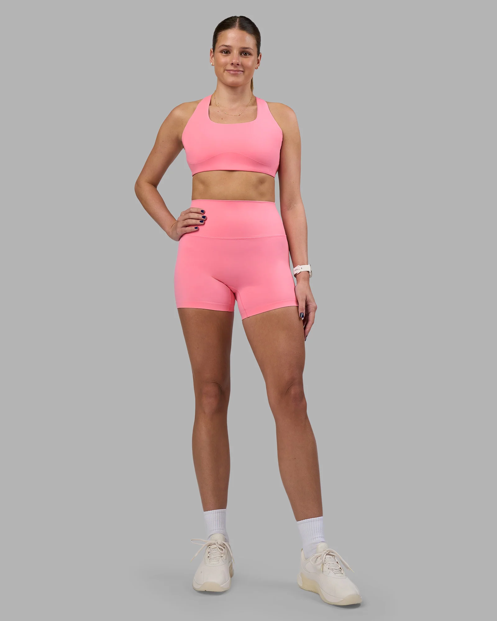 Elixir Ultra High-Rise 4" Short - Candy Pink