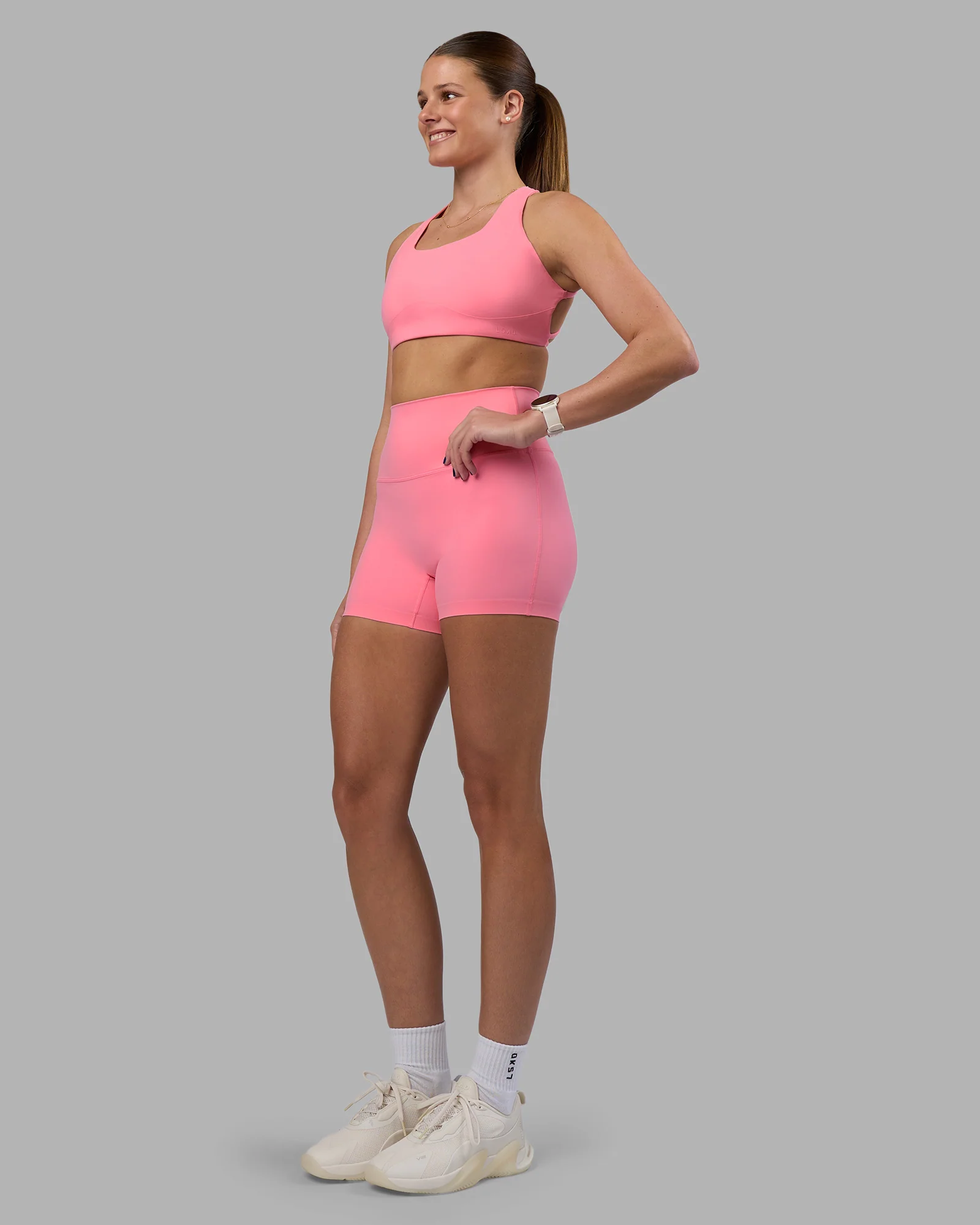 Elixir Ultra High-Rise 4" Short - Candy Pink