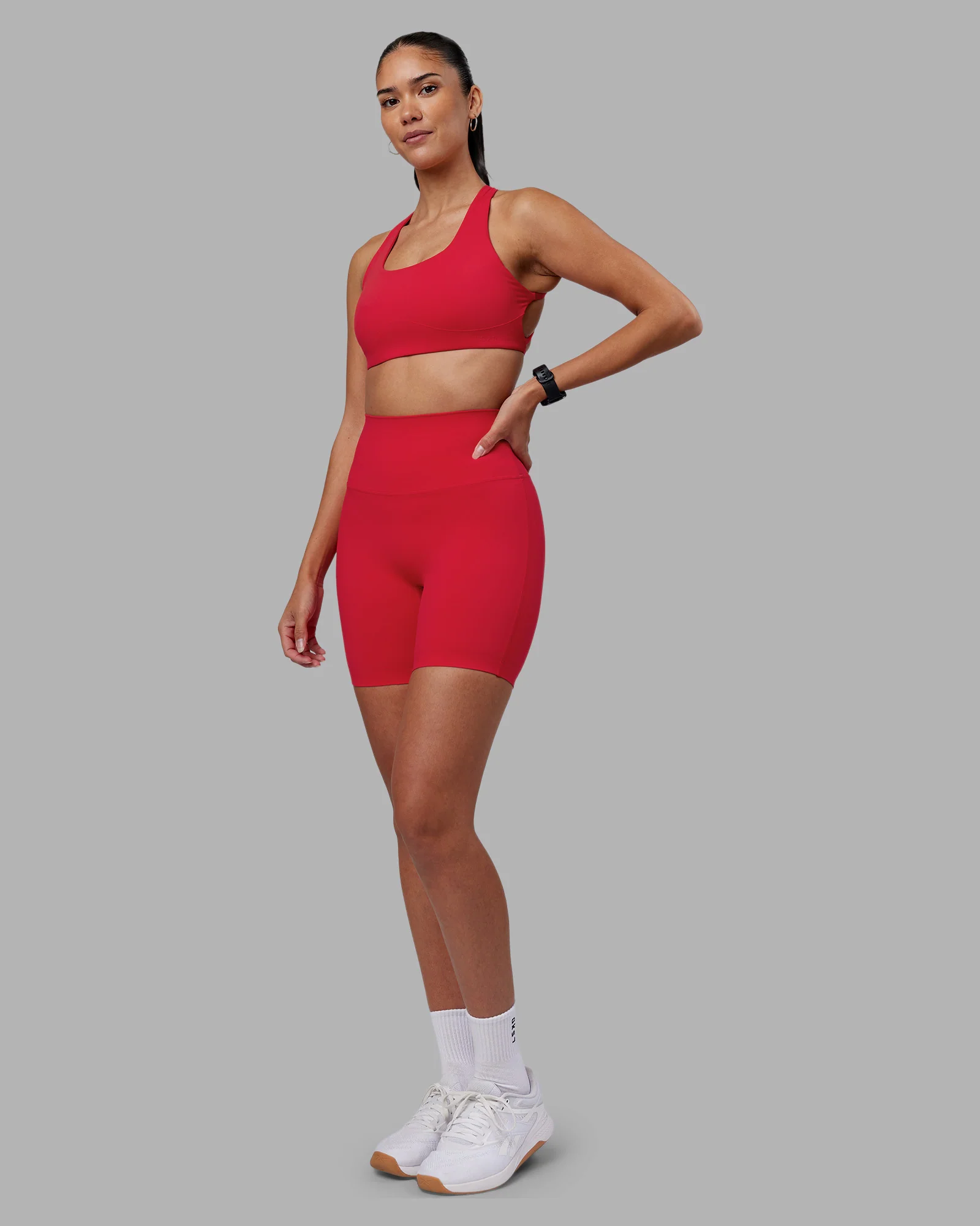 Elixir Ultra High-Rise 6" Short - Scarlet